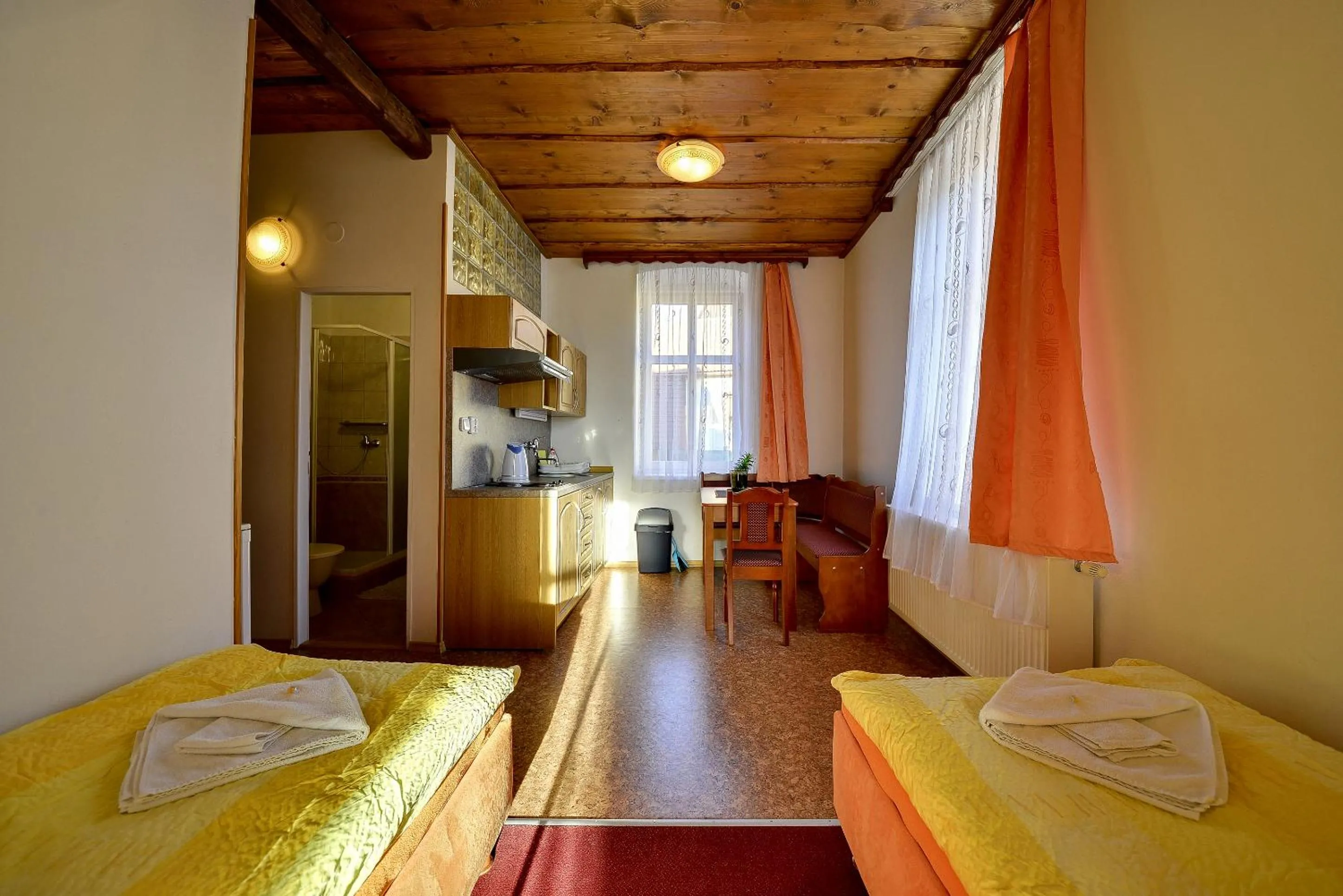 Bed in Penzion Kameňák