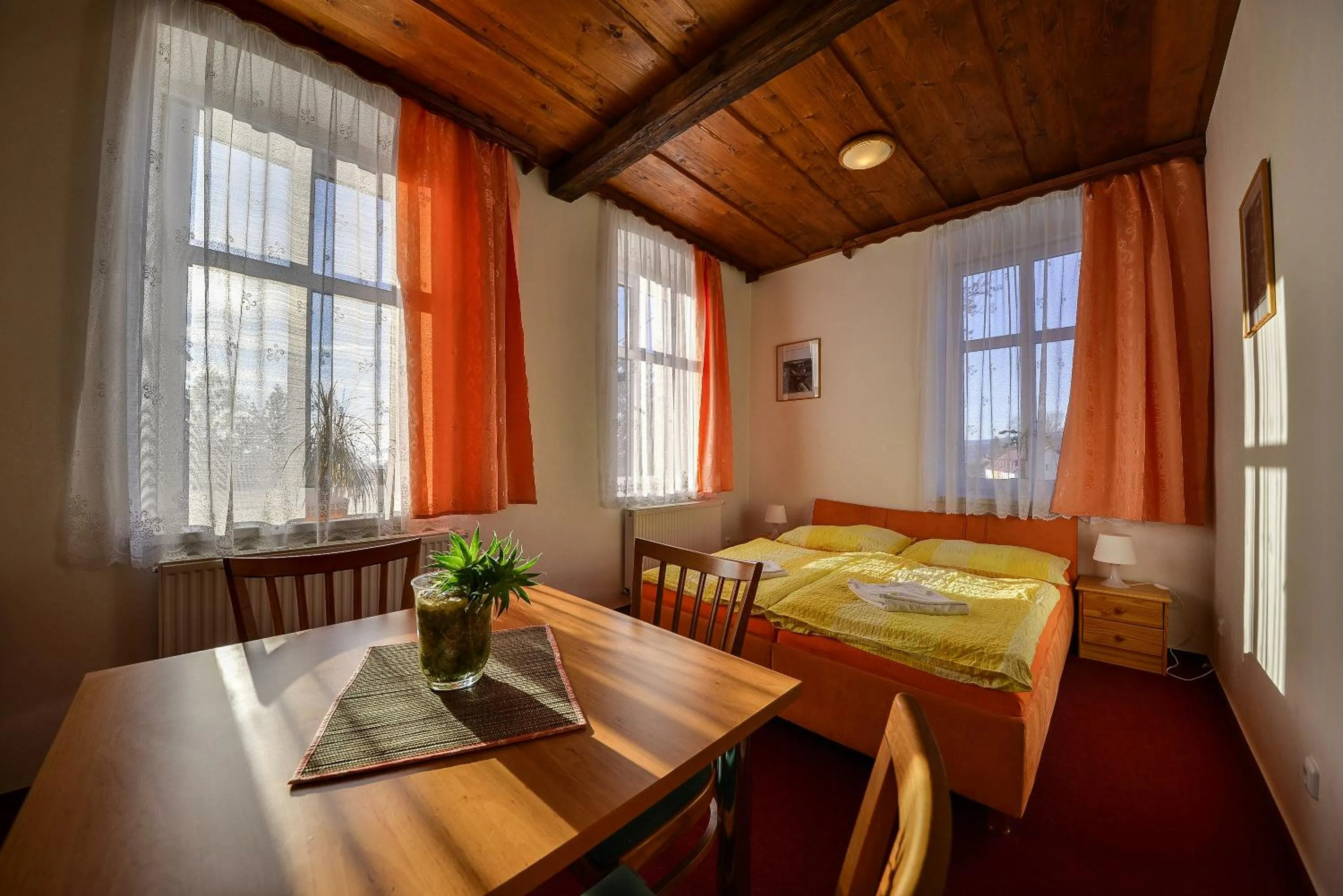 Bed in Penzion Kameňák