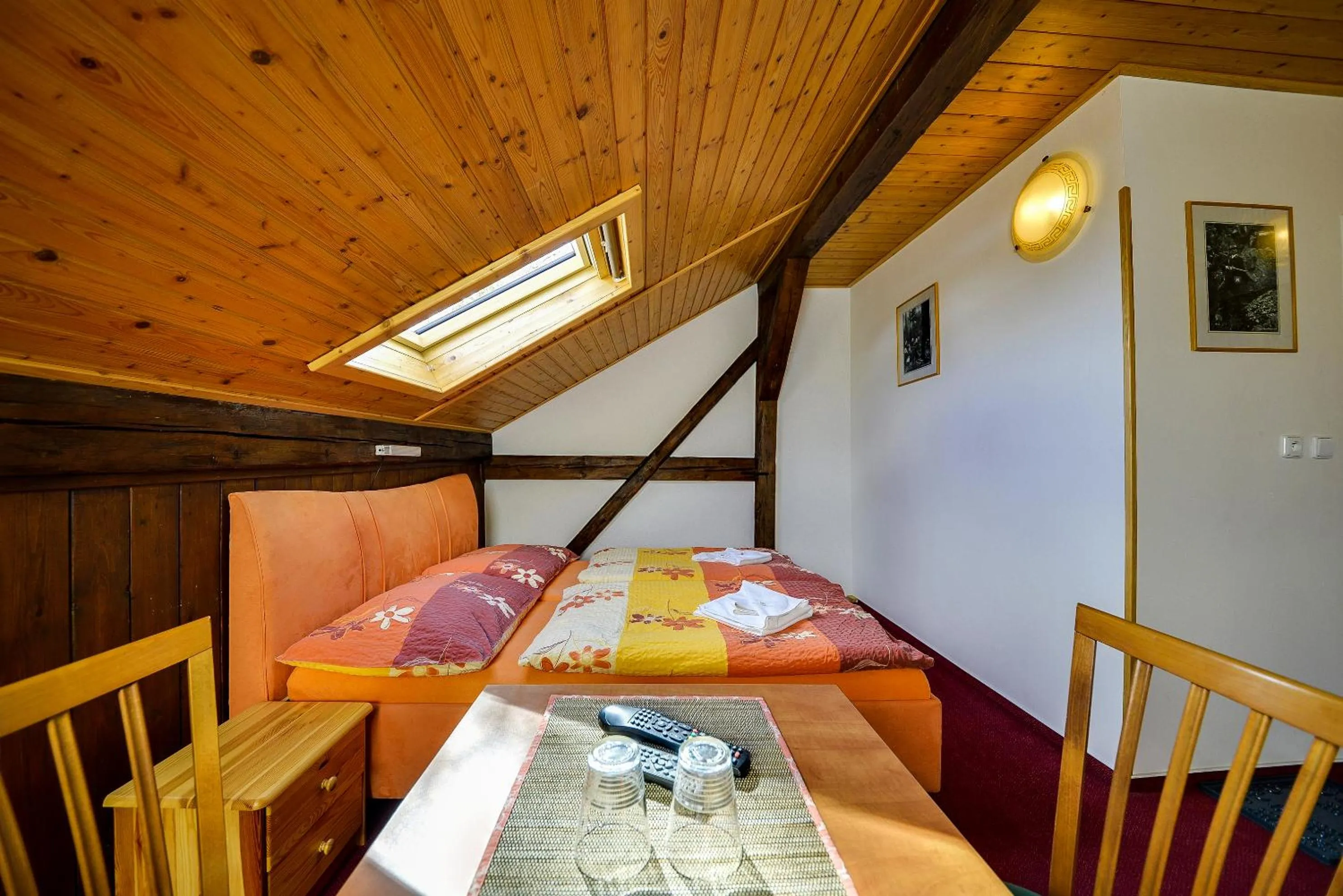 Bed in Penzion Kameňák