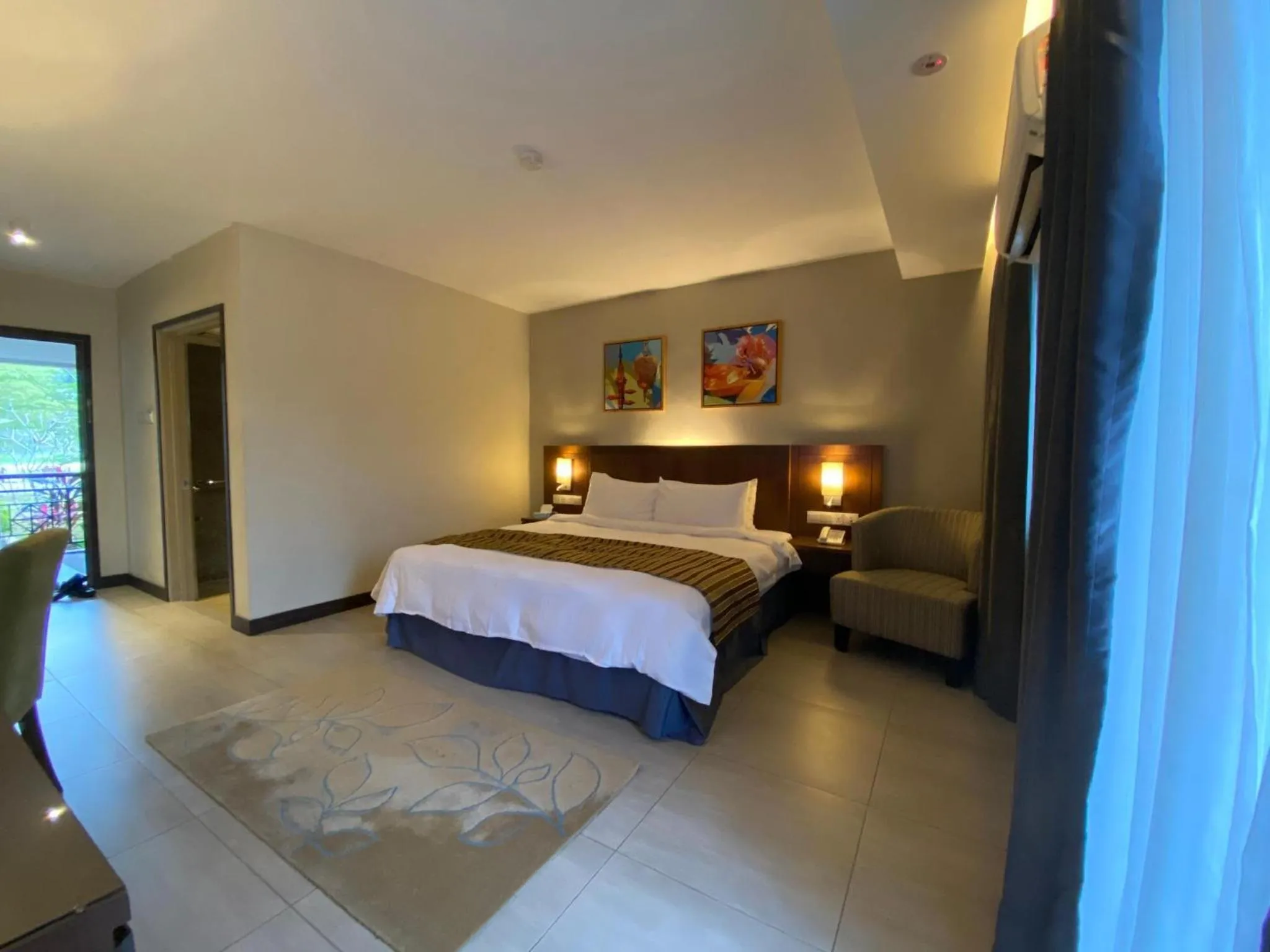 View (from property/room), Bed in Residence Inn Cherating