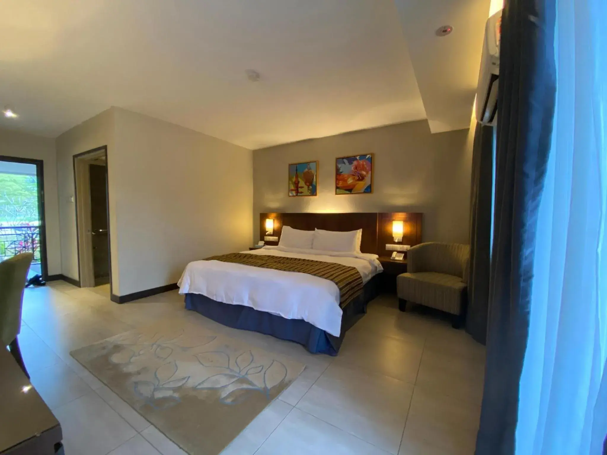 View (from property/room), Bed in Residence Inn Cherating View (from property/room), Bed in Residence Inn Cherating