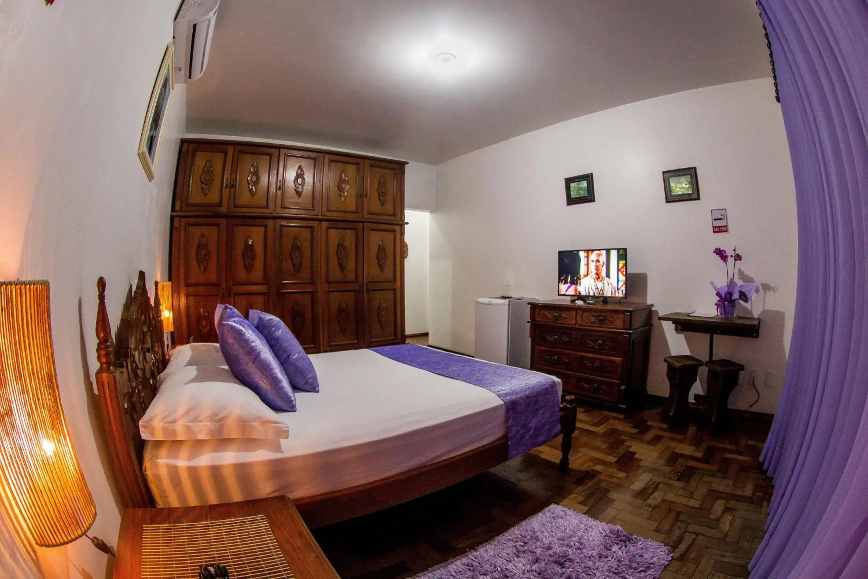 Double Room with Mountain View - single occupancy in Pousada Casarão Double Room with Mountain View - single occupancy in Pousada Casarão