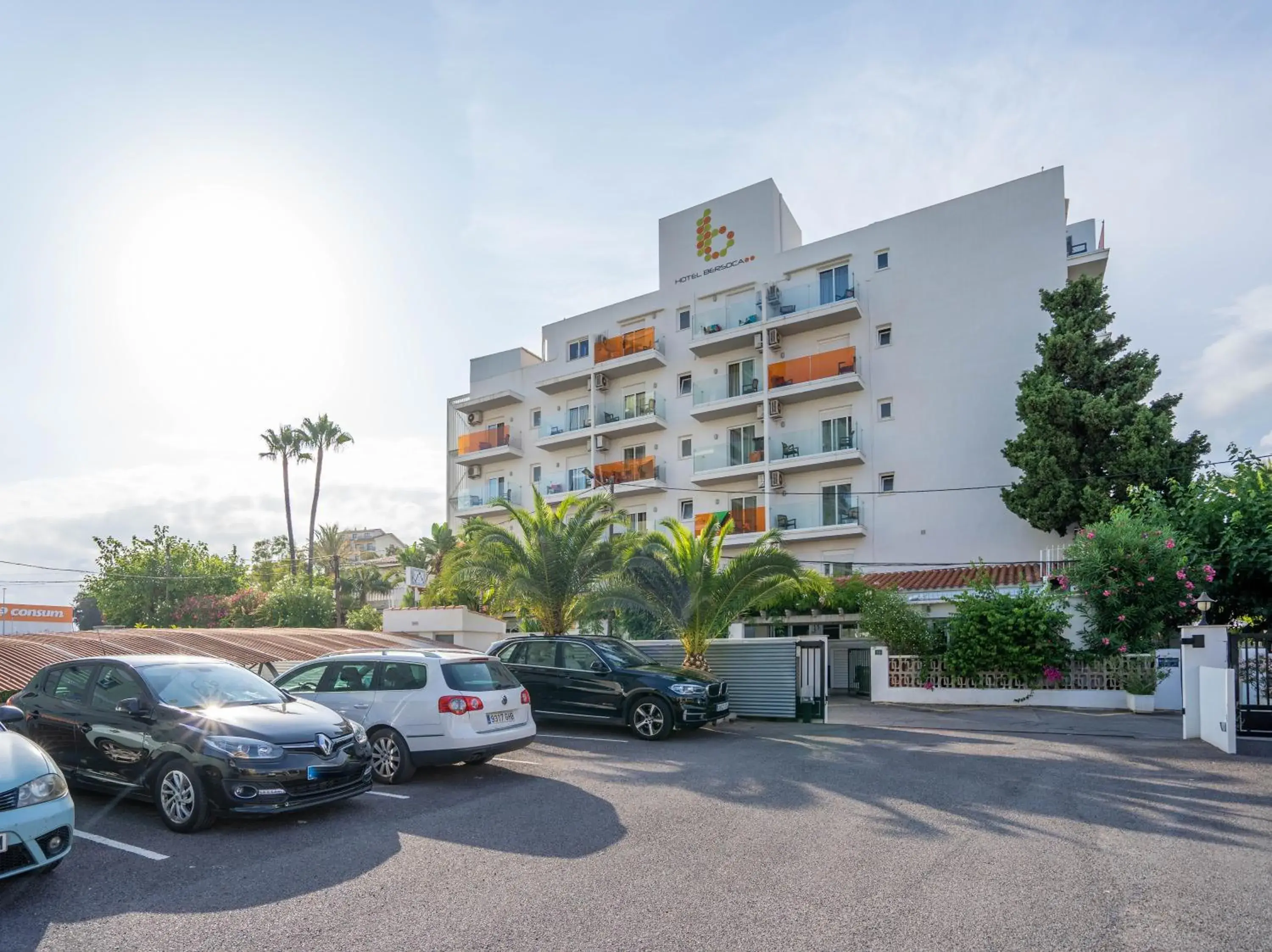 Property building in Hotel Bersoca Property building in Hotel Bersoca