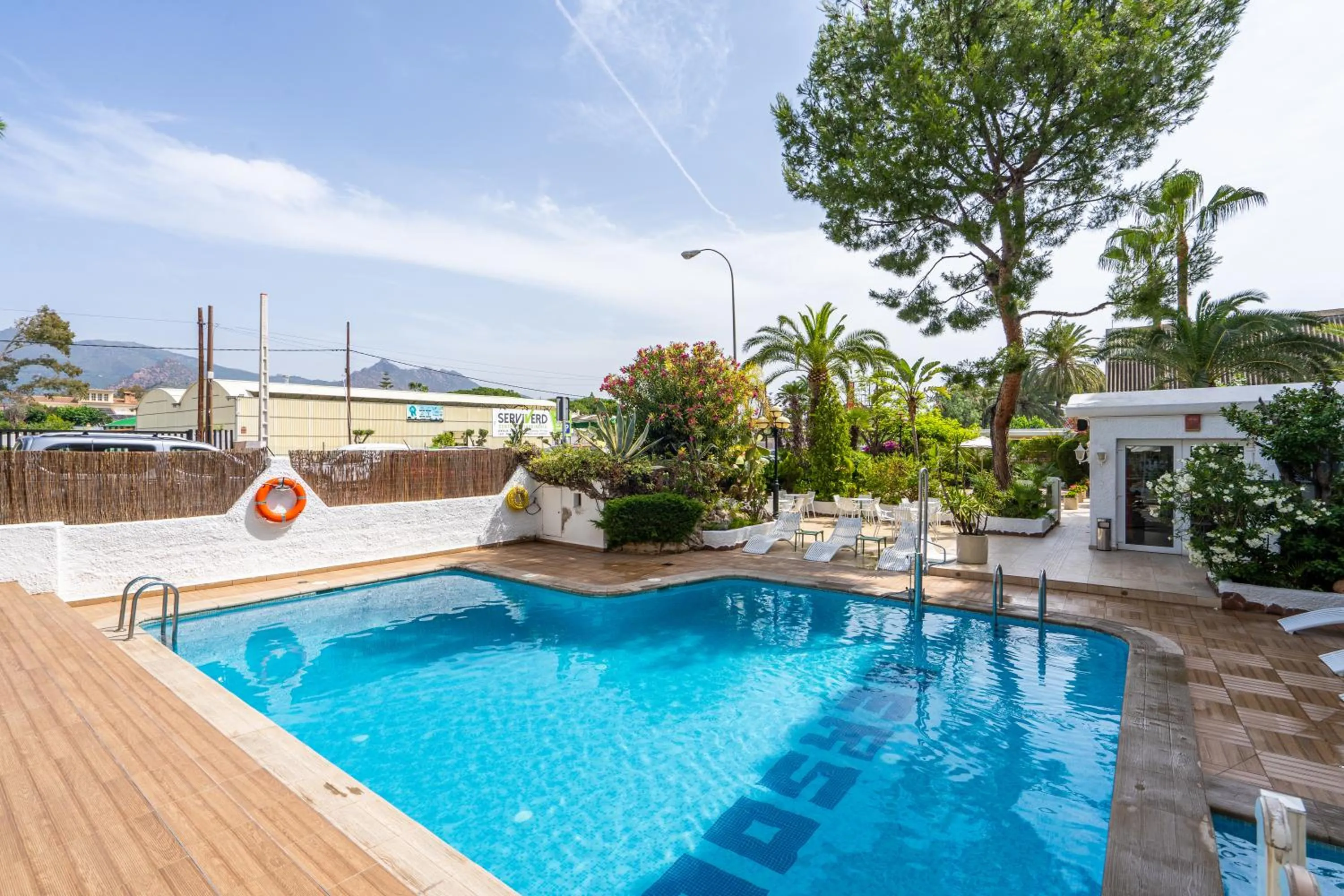 Swimming pool in Hotel Bersoca