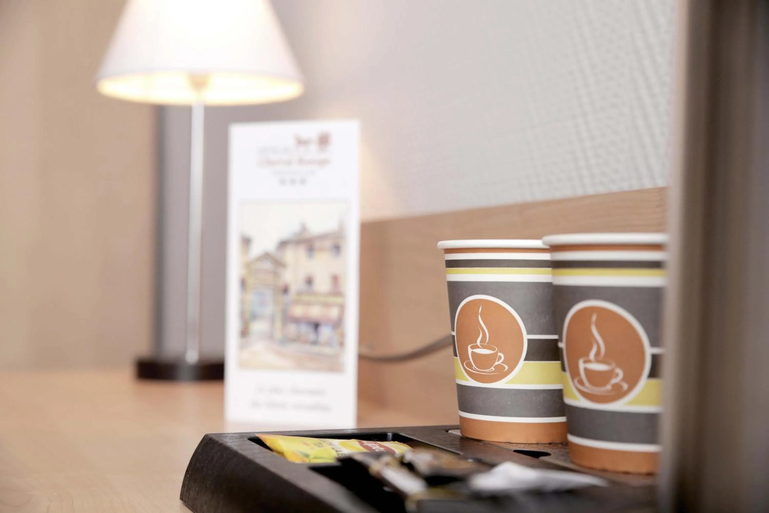 Decorative detail in Hôtel du Cheval Rouge