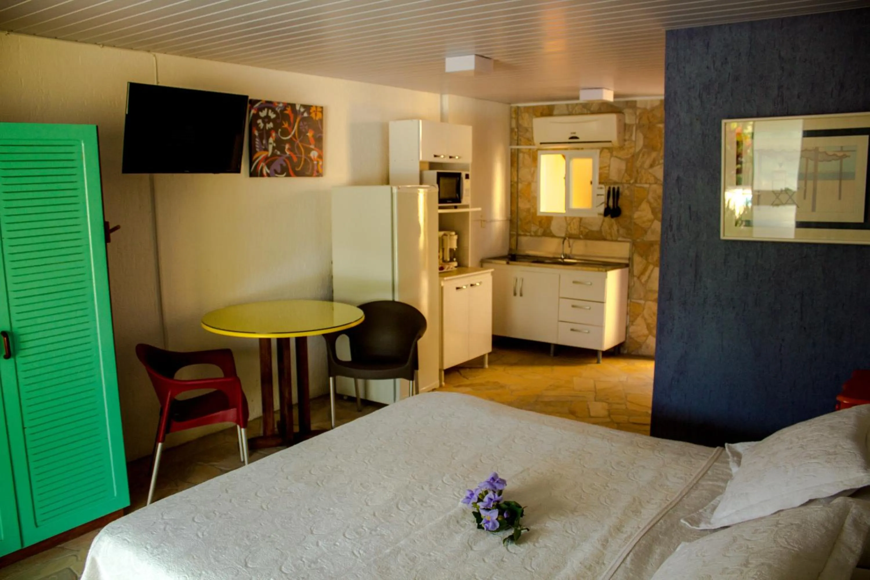 Living room, Bed in Morada Dos Ventos