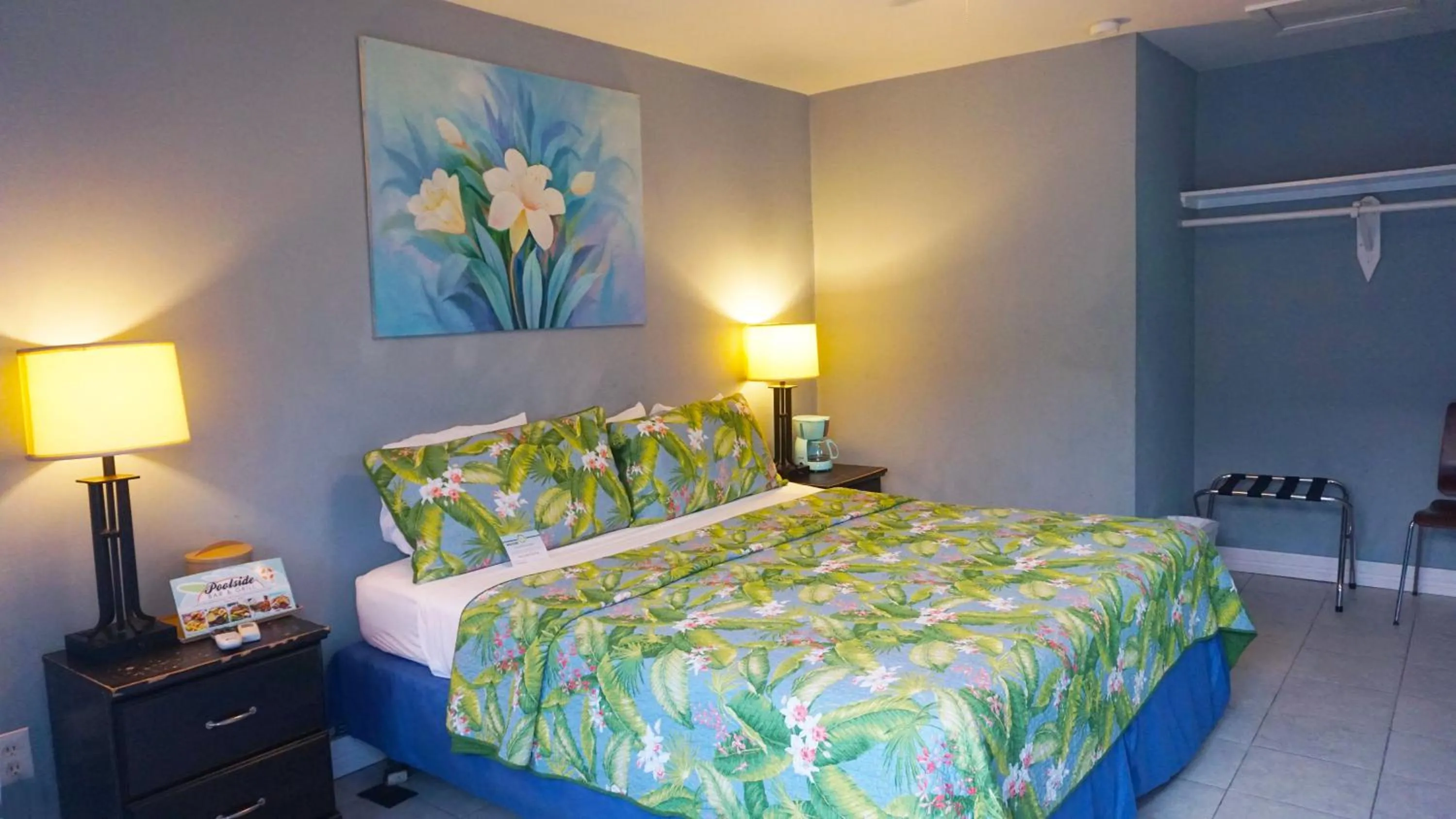 Deluxe King Bed with Sleeper sofa in Upper Deck Hotel and Bar - Adults Only
