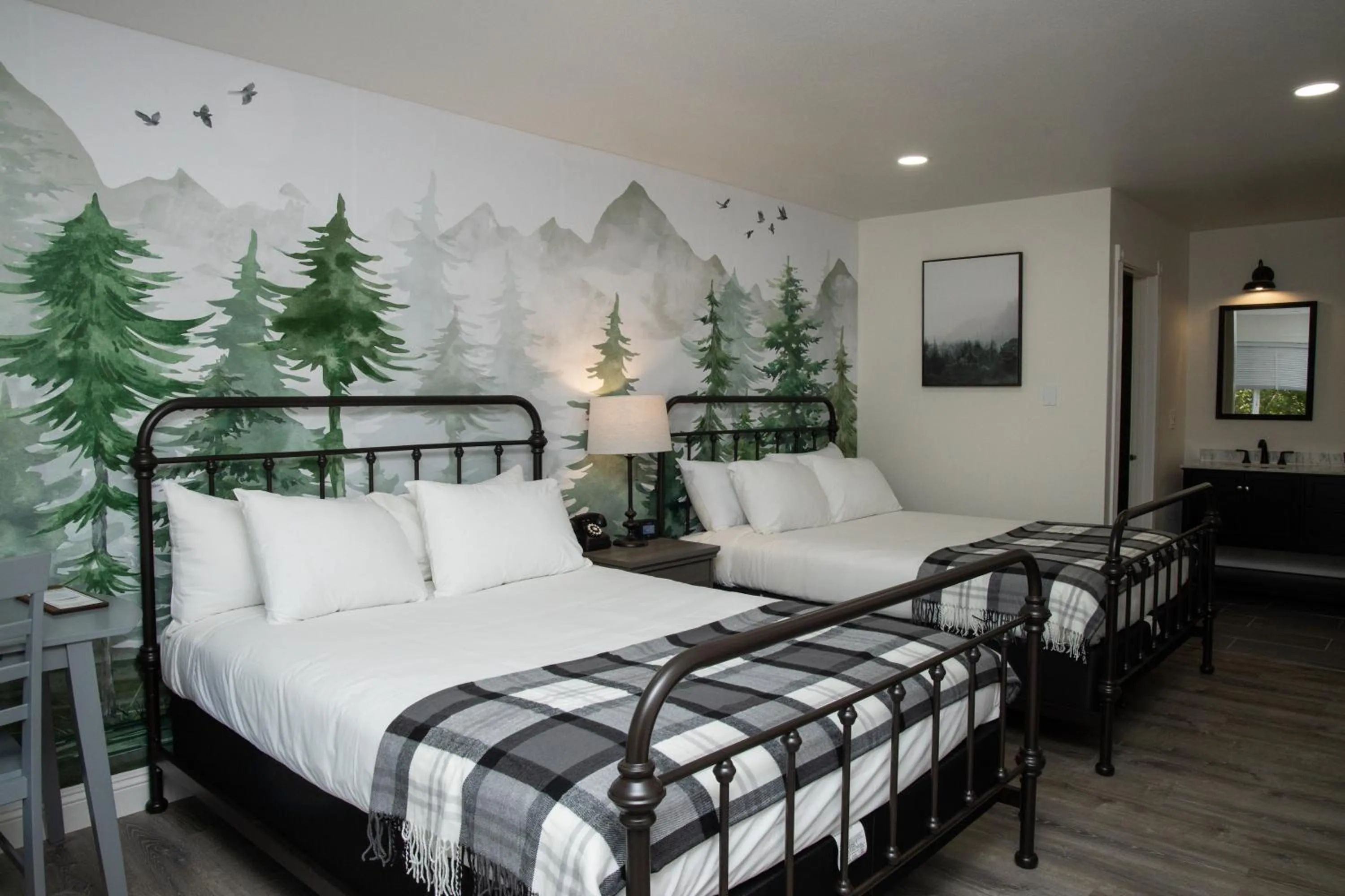 Bed in The Occidental Lodge