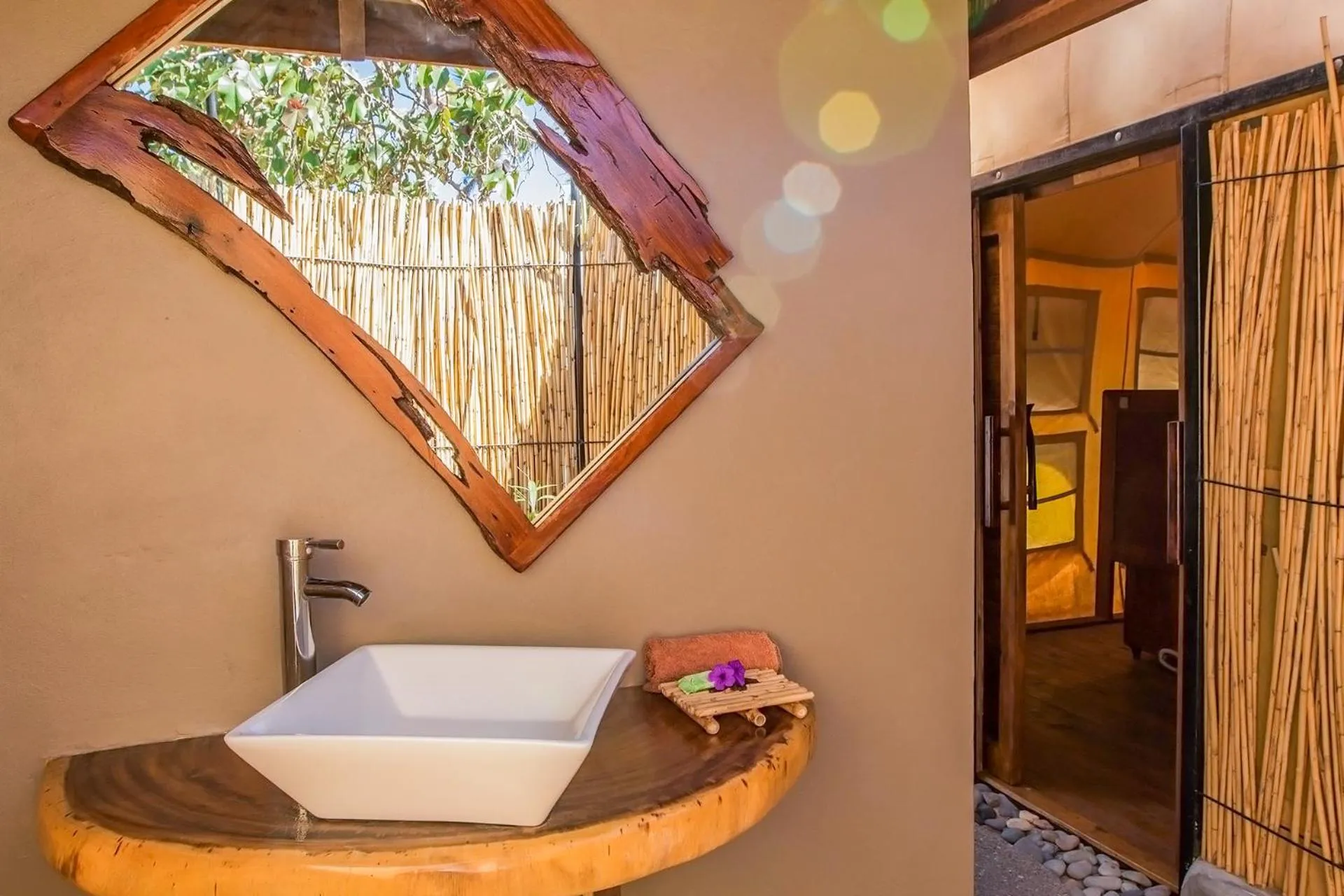 Bathroom in Barefoot Kuata Island Resort