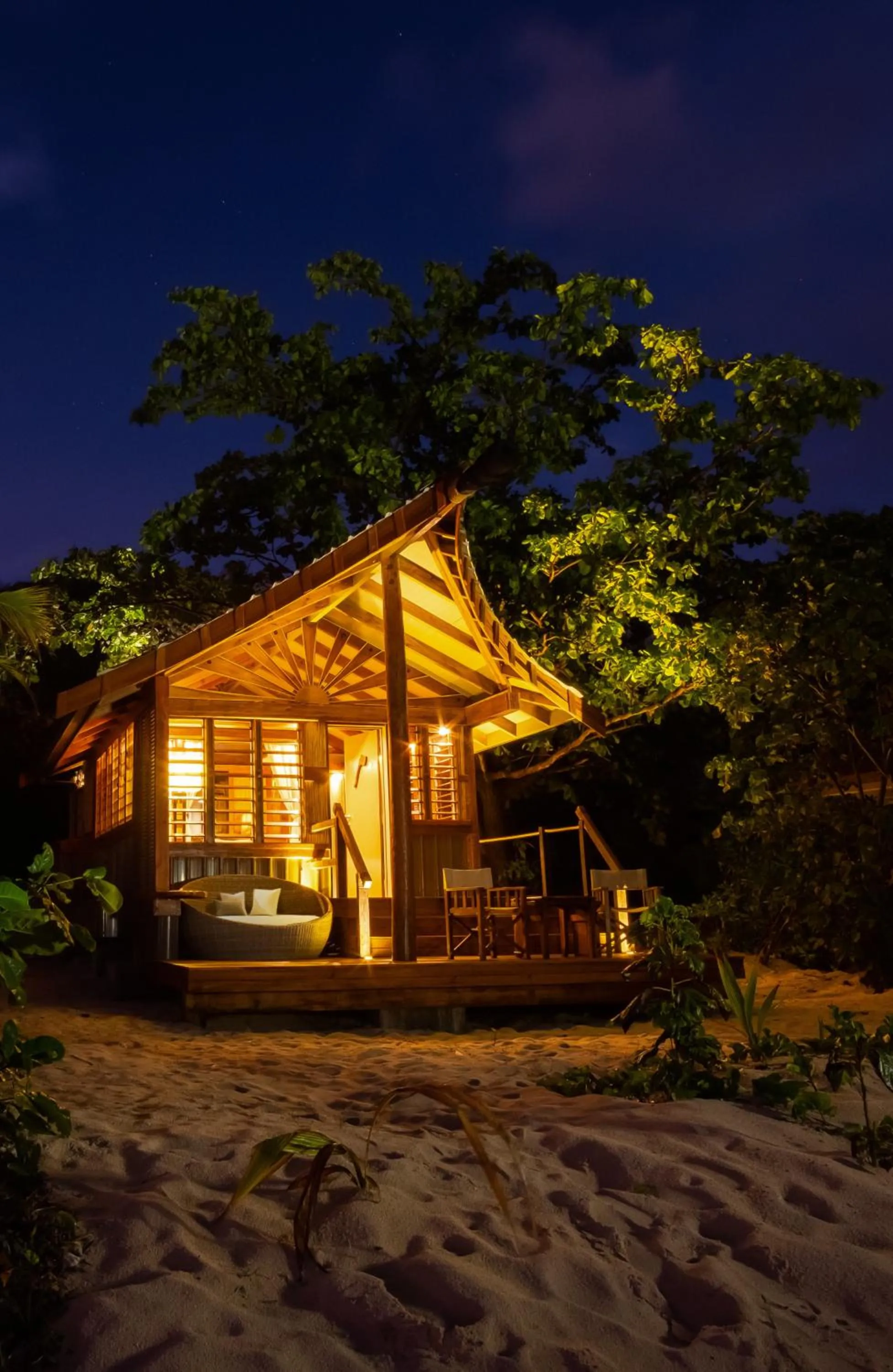 Property building in Barefoot Kuata Island Resort