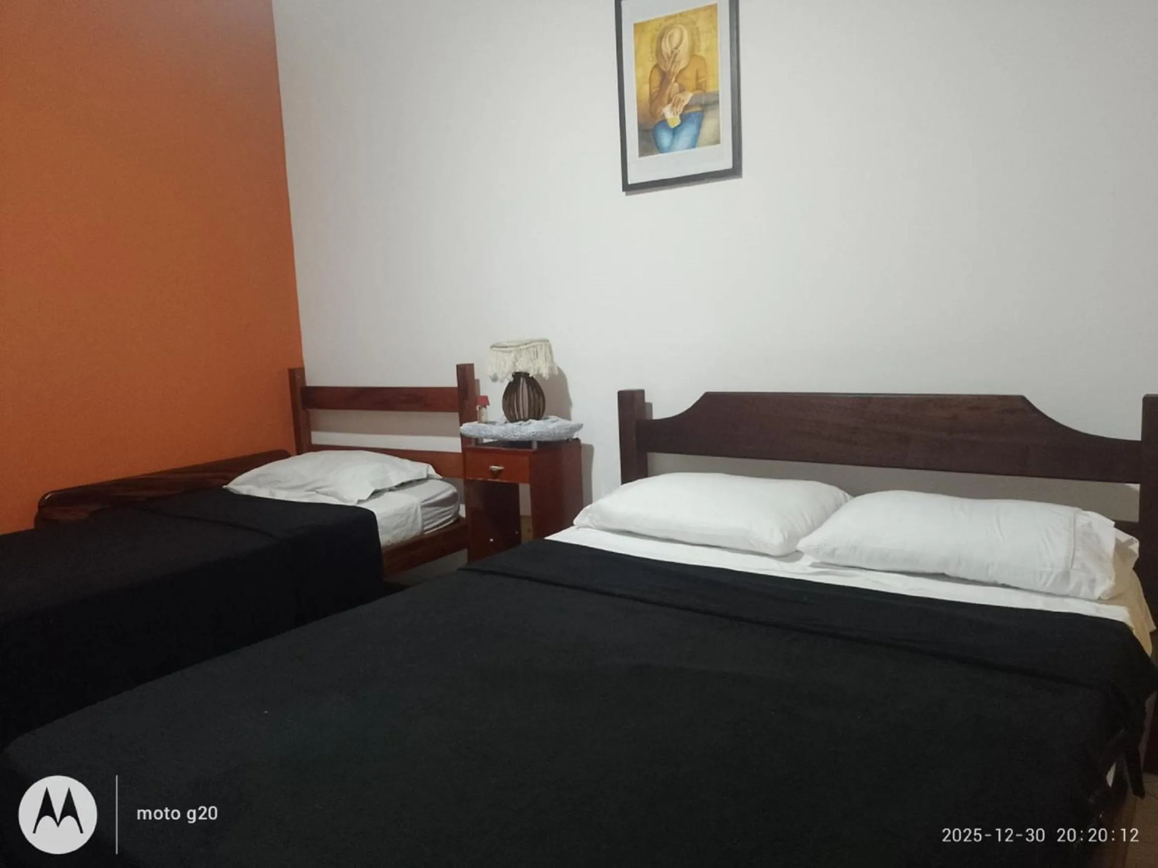 Bed in Hospedagem La Casa Agus Buzios