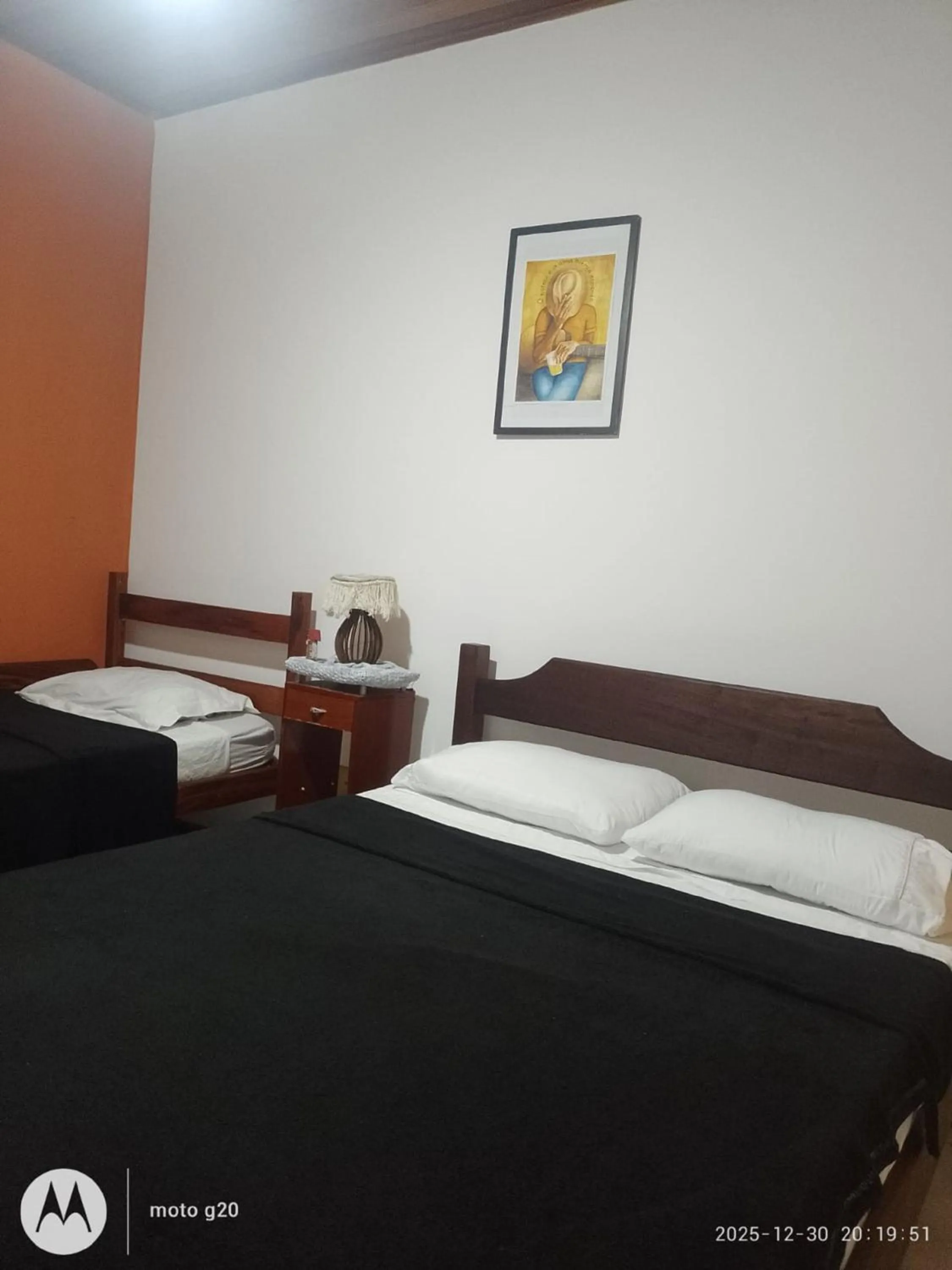 Bed in Hospedagem La Casa Agus Buzios