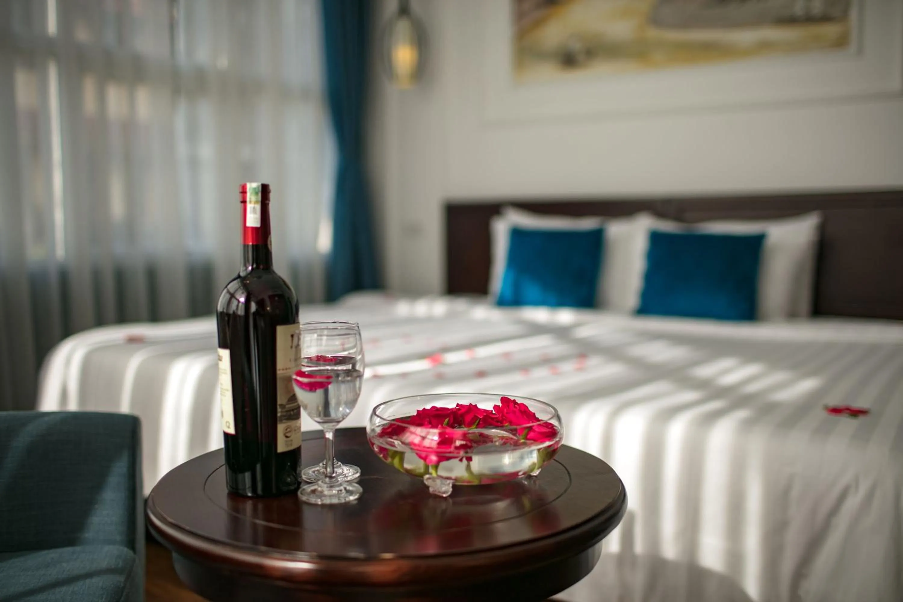 Bed in Hanoi Chic Boutique Hotel