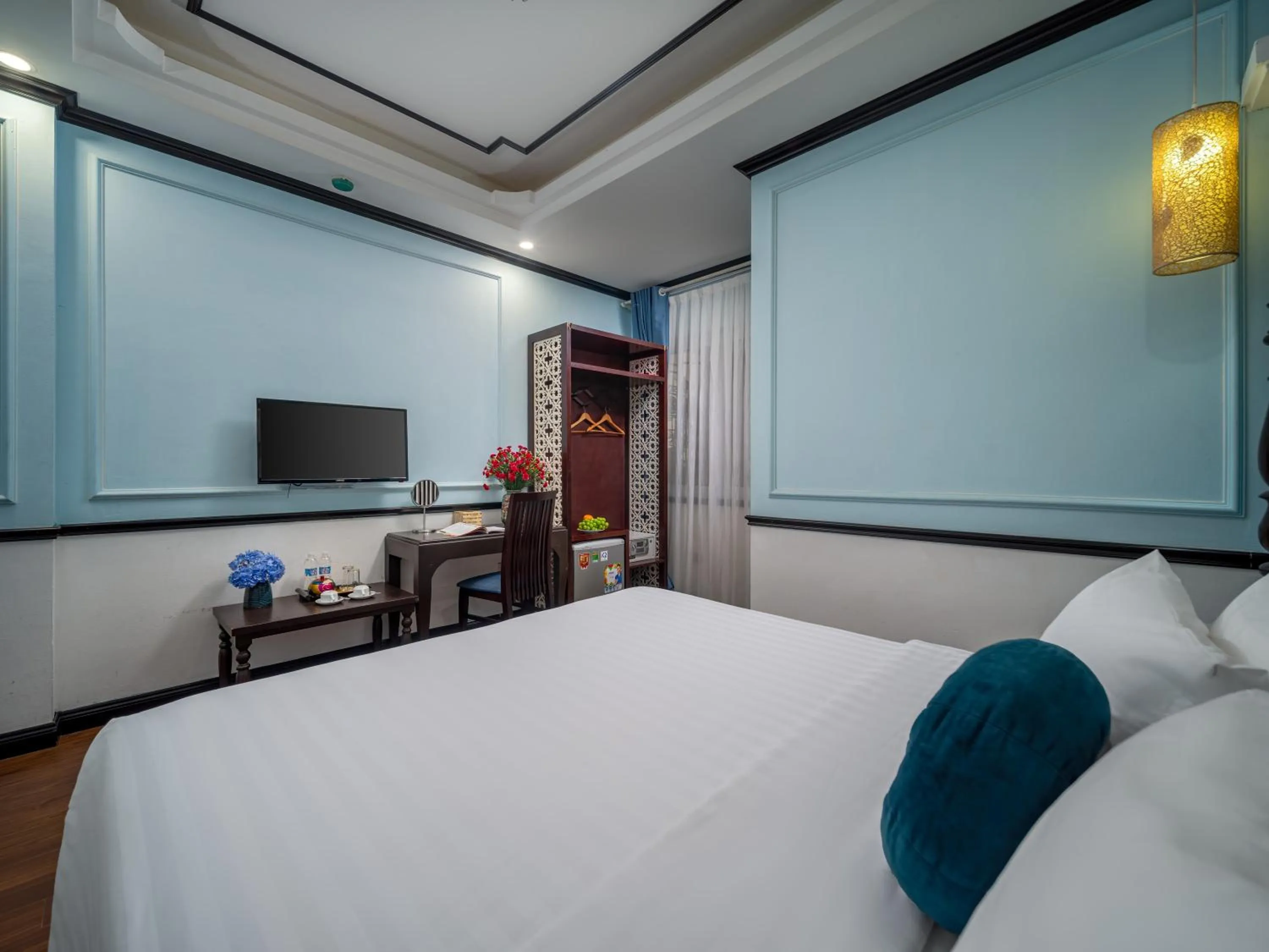 Bed in Hanoi Chic Boutique Hotel