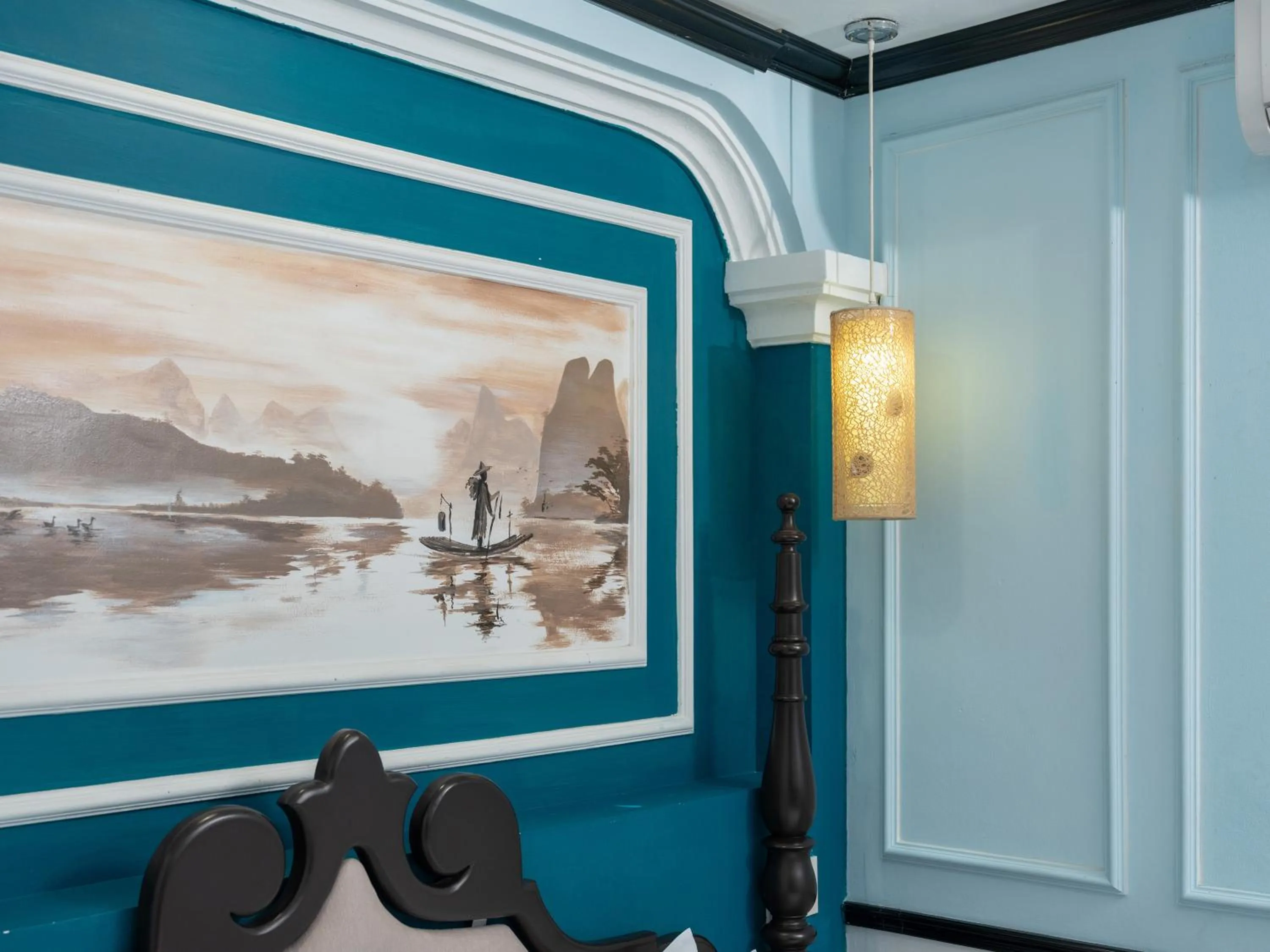 Decorative detail in Hanoi Chic Boutique Hotel