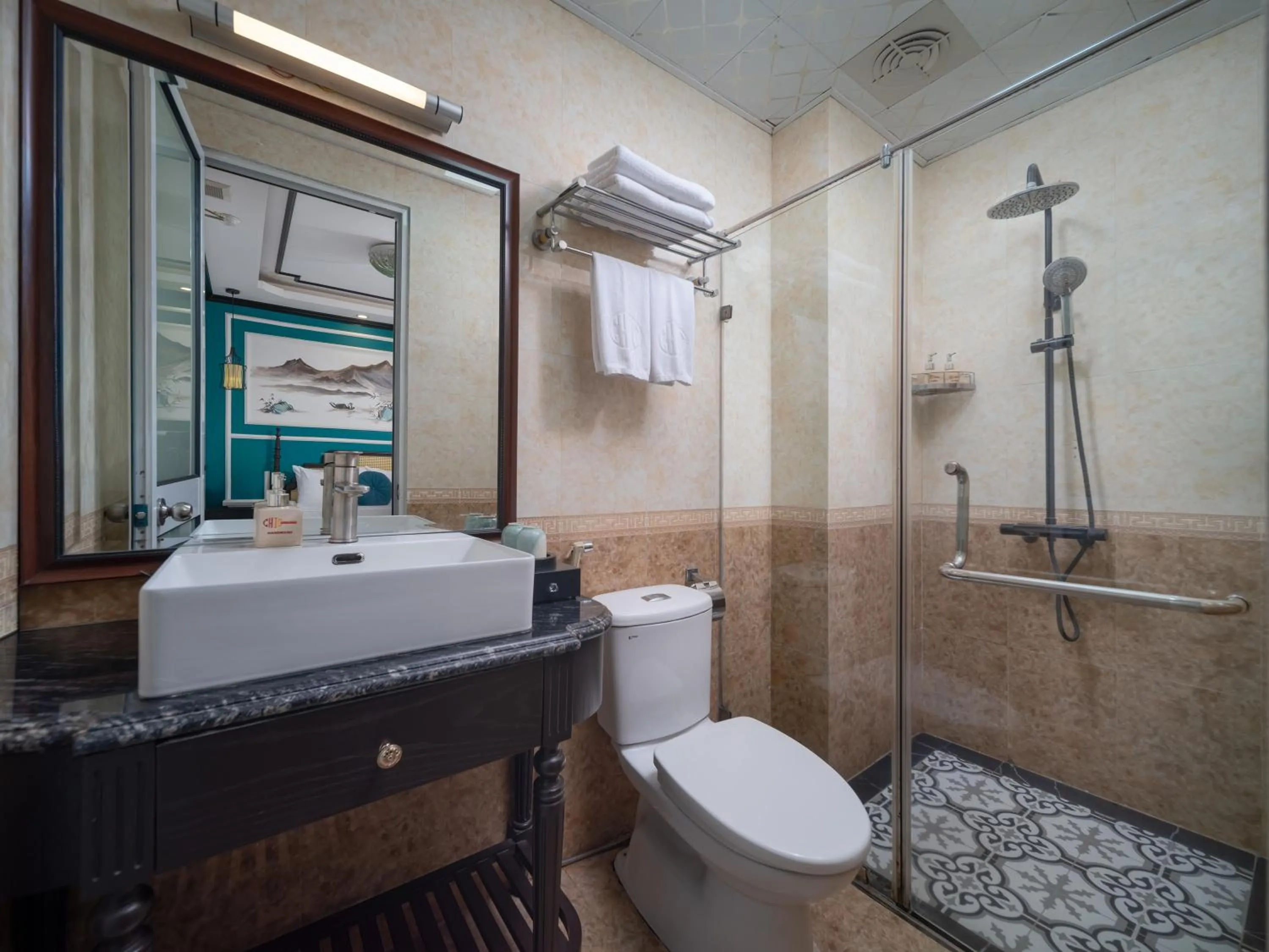 Shower in Hanoi Chic Boutique Hotel