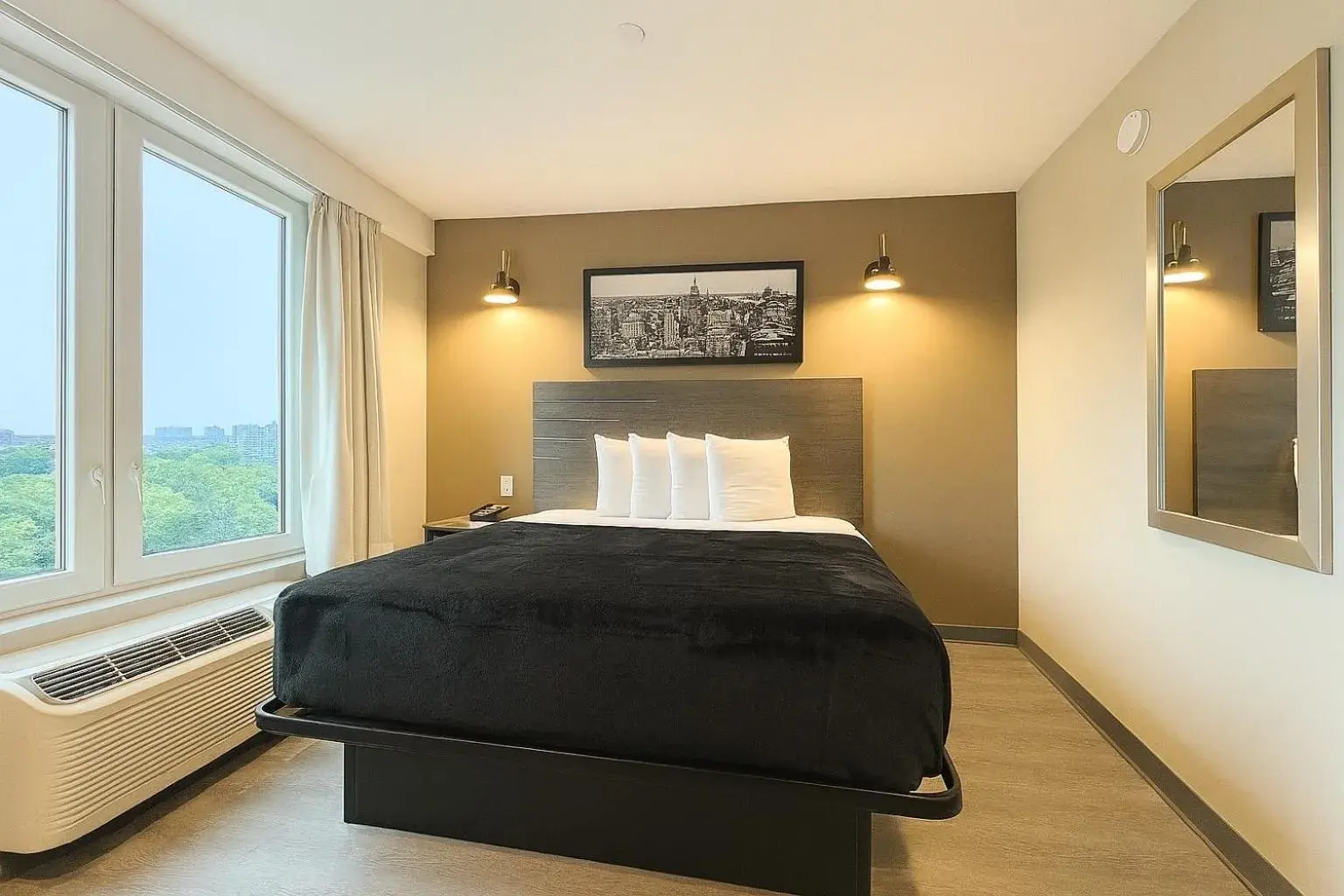 Deluxe Queen Room - Non-Smoking in LIV Hotel Bronx GRAND OPENING Deluxe Queen Room - Non-Smoking in LIV Hotel Bronx GRAND OPENING