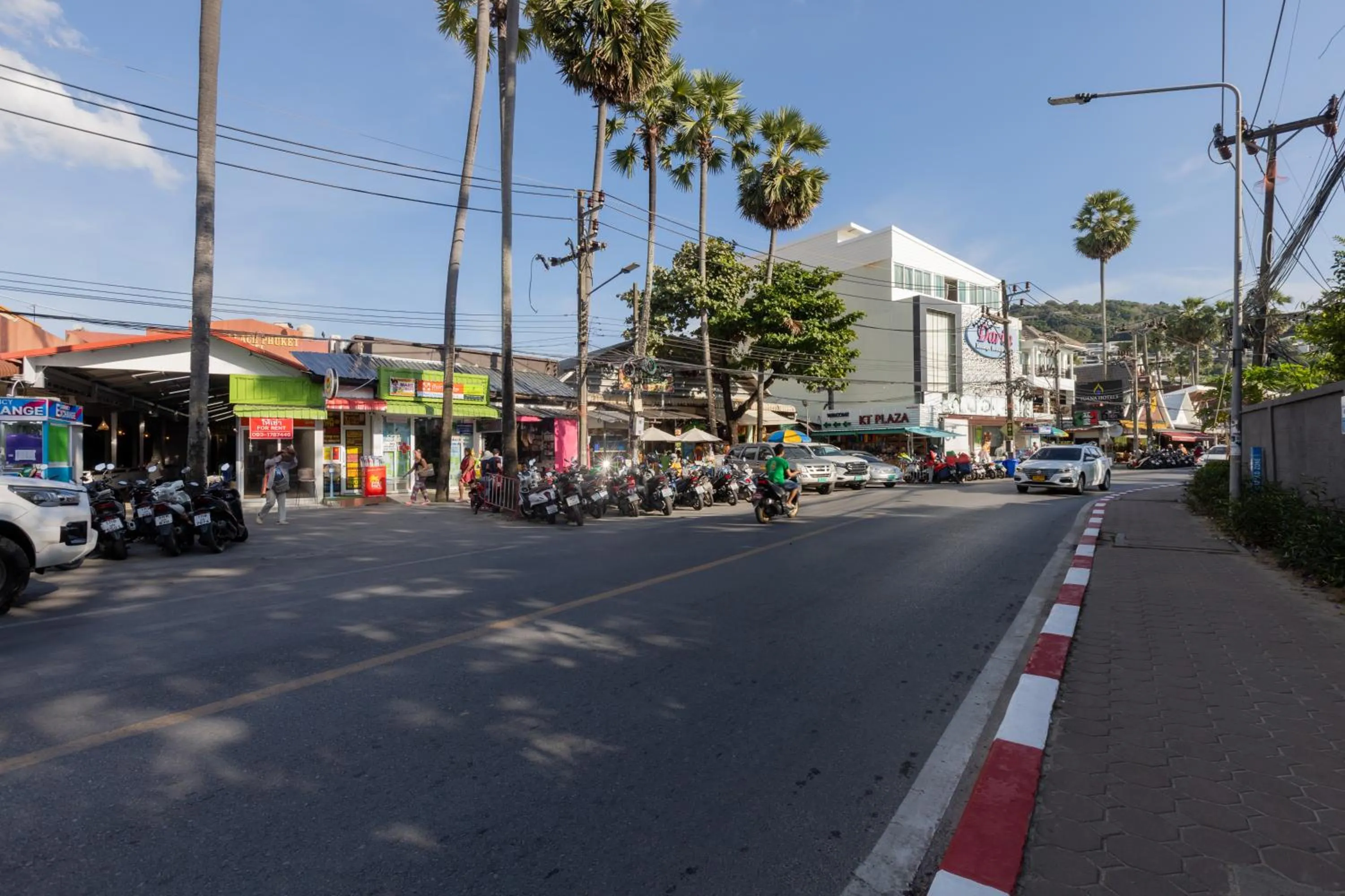 Street view in Kata Palace Phuket Hotel
