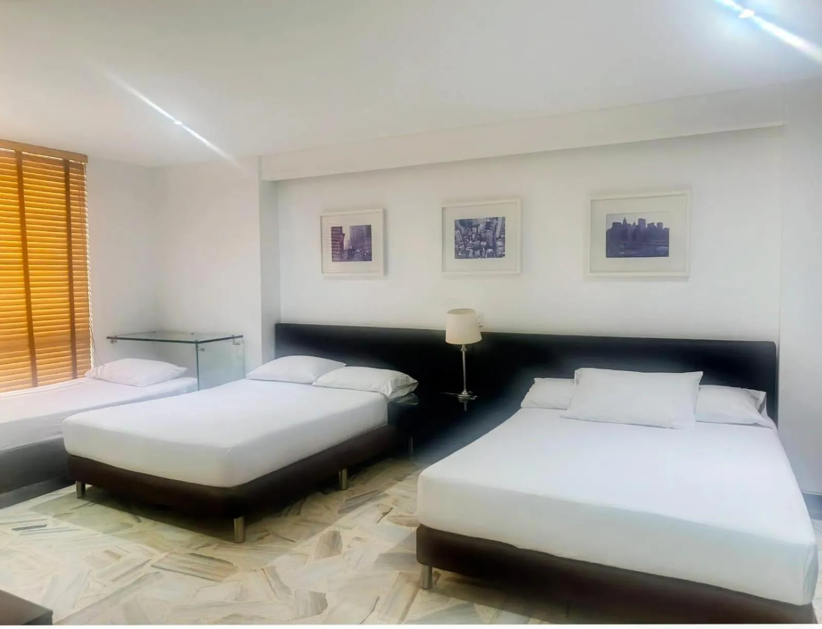 Bed in Hotel King Versalles