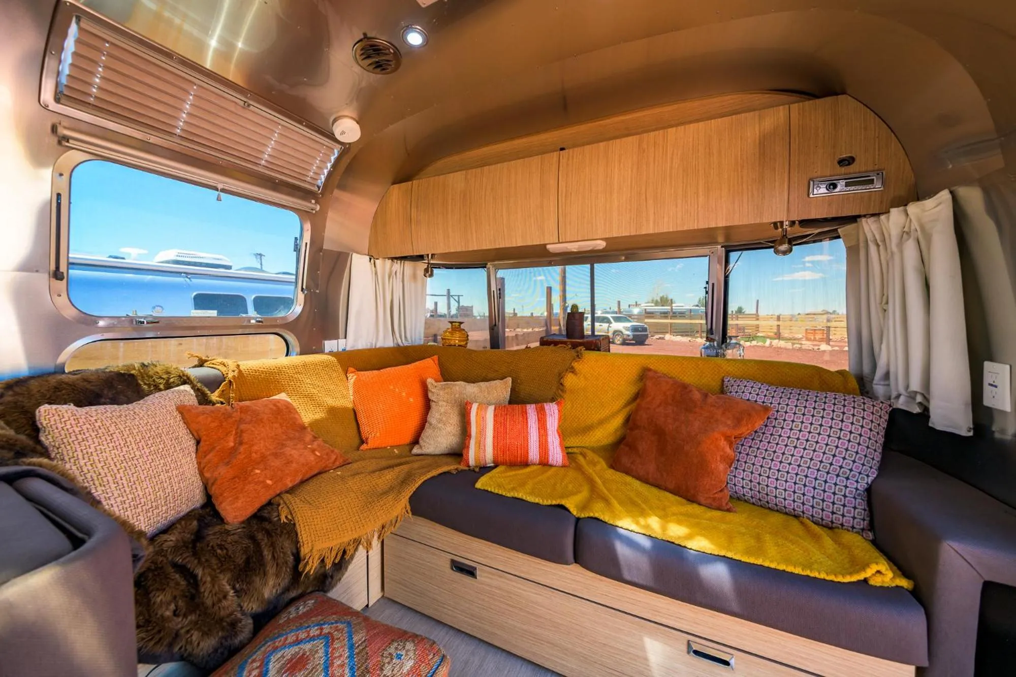 Living room in The Outpost Grand Canyon