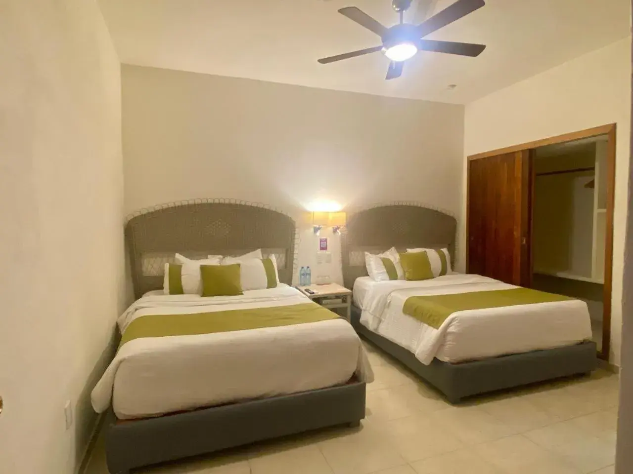 Bed in Hotel Misión Campeche Bed in Hotel Misión Campeche