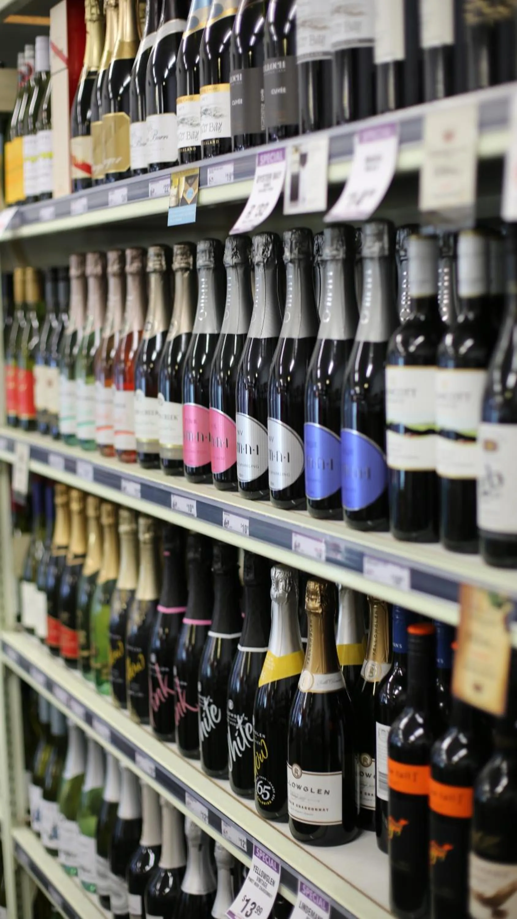 Alcoholic drinks in Windsor Castle Hotel