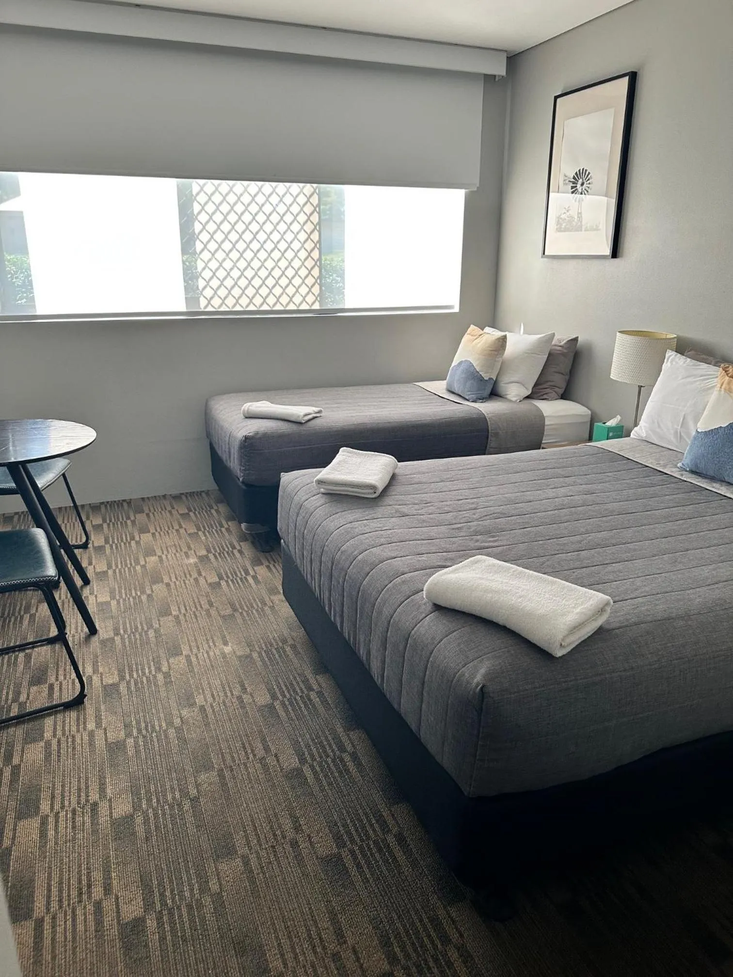 Bed in Windsor Castle Hotel