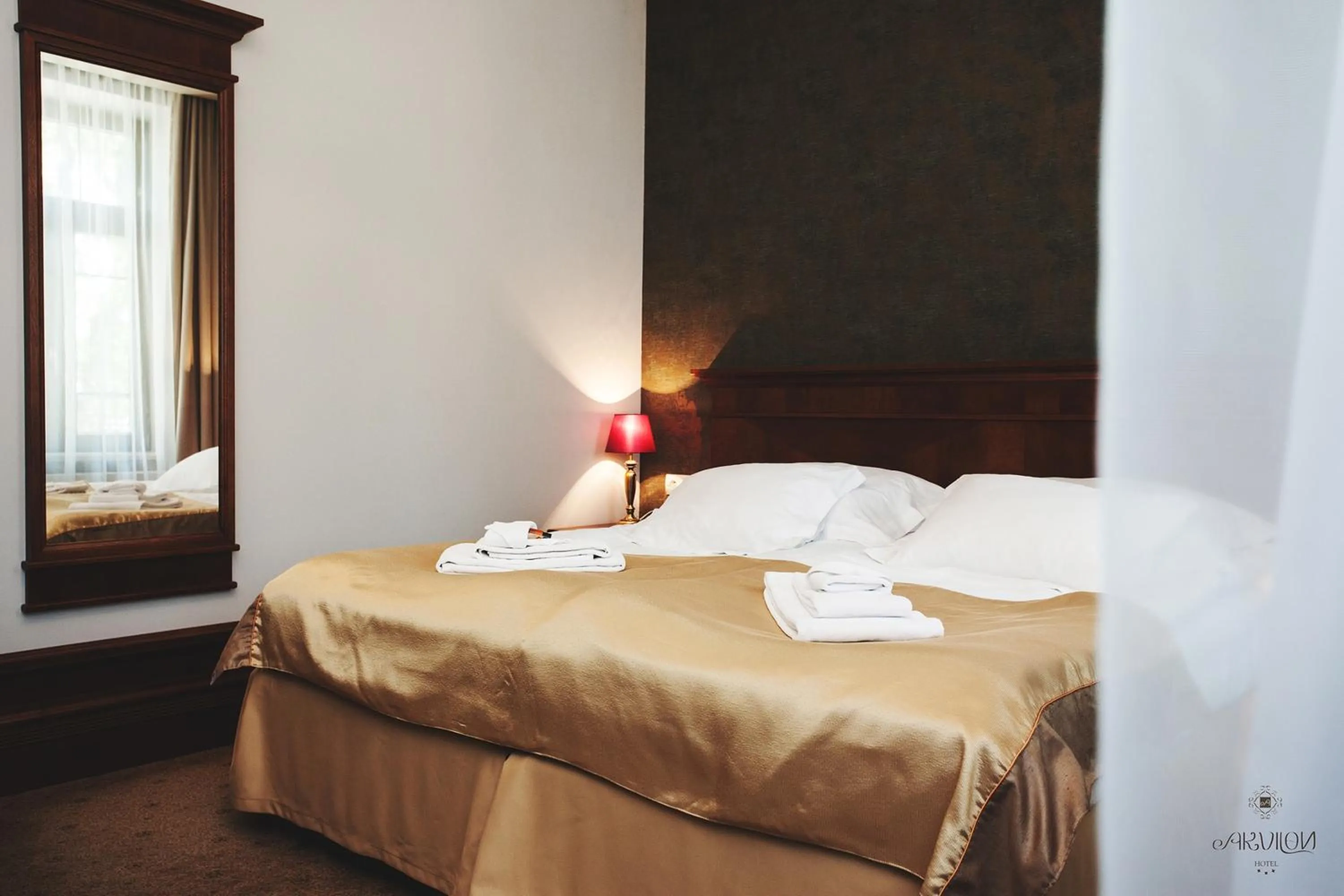 Photo of the whole room, Bed in Hotel Akvilon