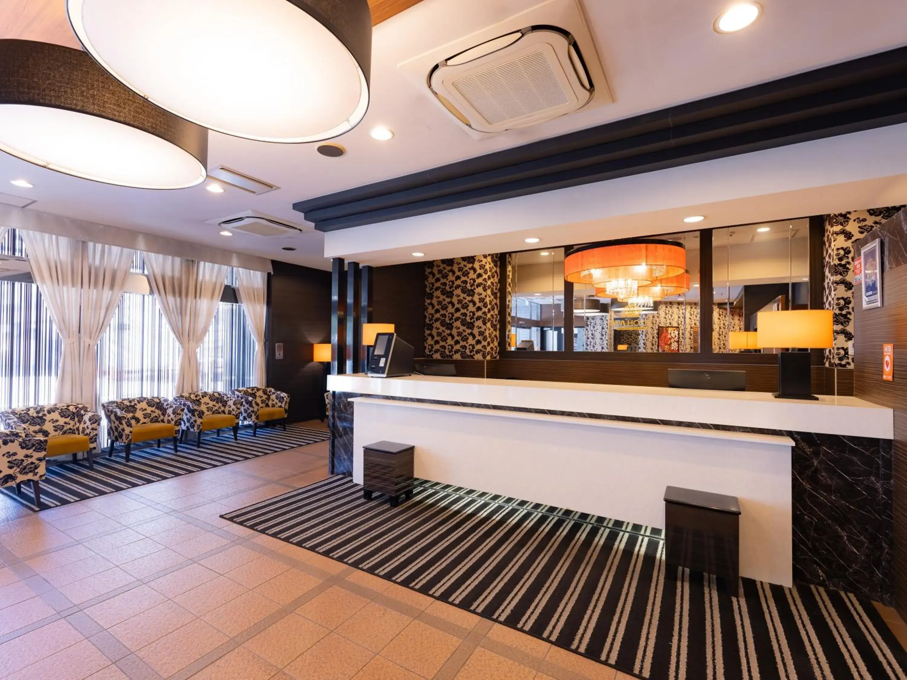 Lobby or reception in APA Hotel Aomori Eki Kenchodori Lobby or reception in APA Hotel Aomori Eki Kenchodori