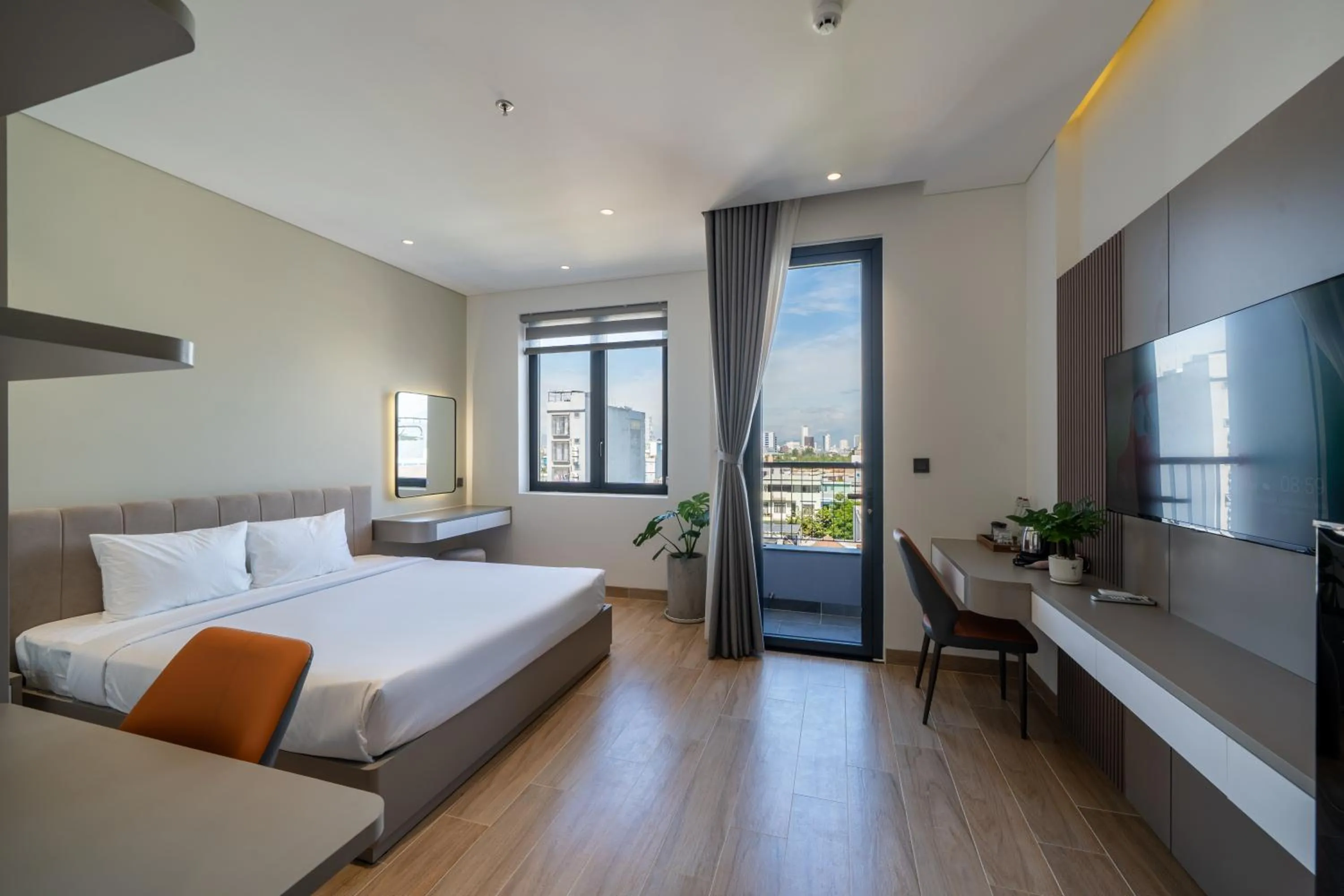 Studio with Balcony in Sam Hotel & Apartment Da Nang