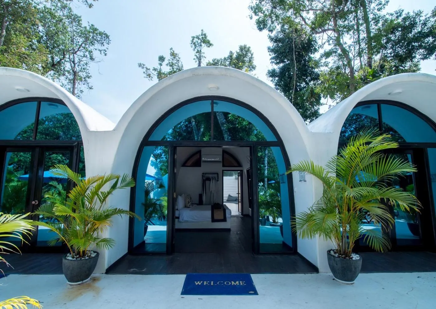 Garden view in Moonlight Resort