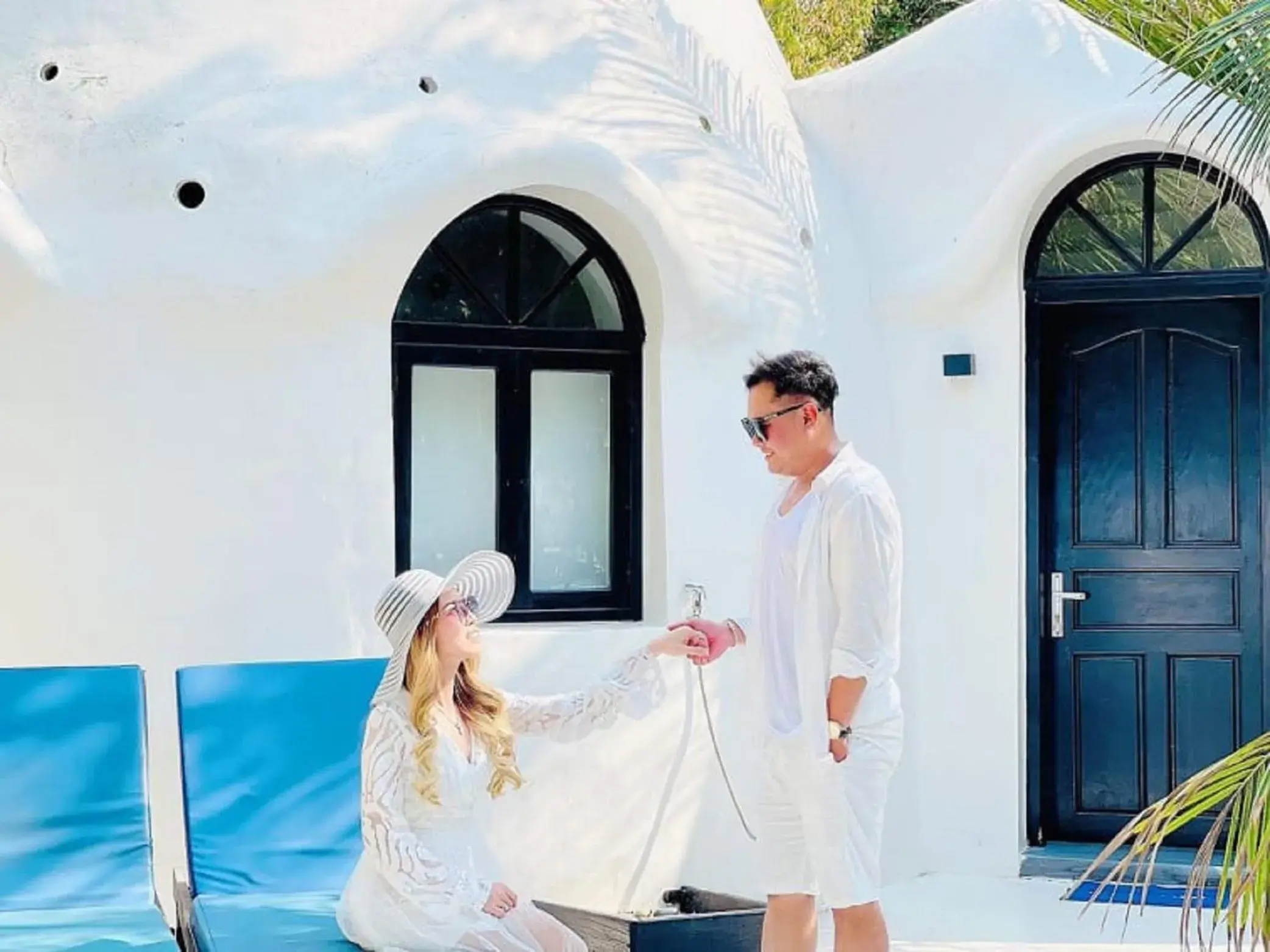 Property building in Moonlight Resort Property building in Moonlight Resort