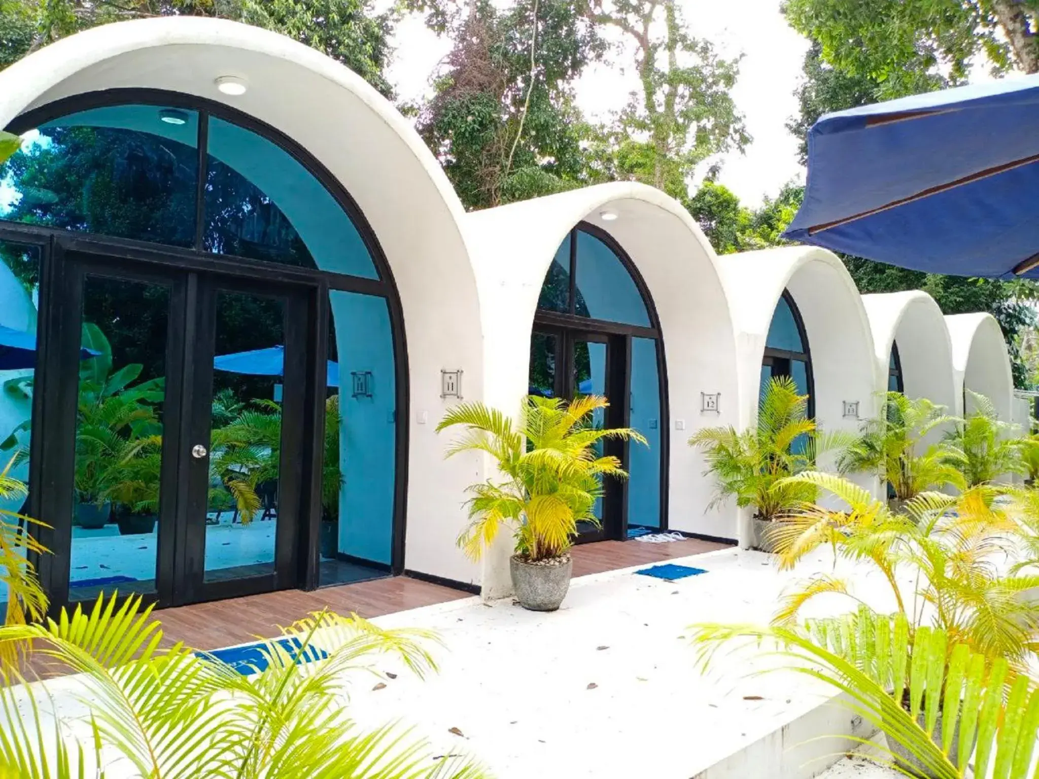 Property building in Moonlight Resort Property building in Moonlight Resort