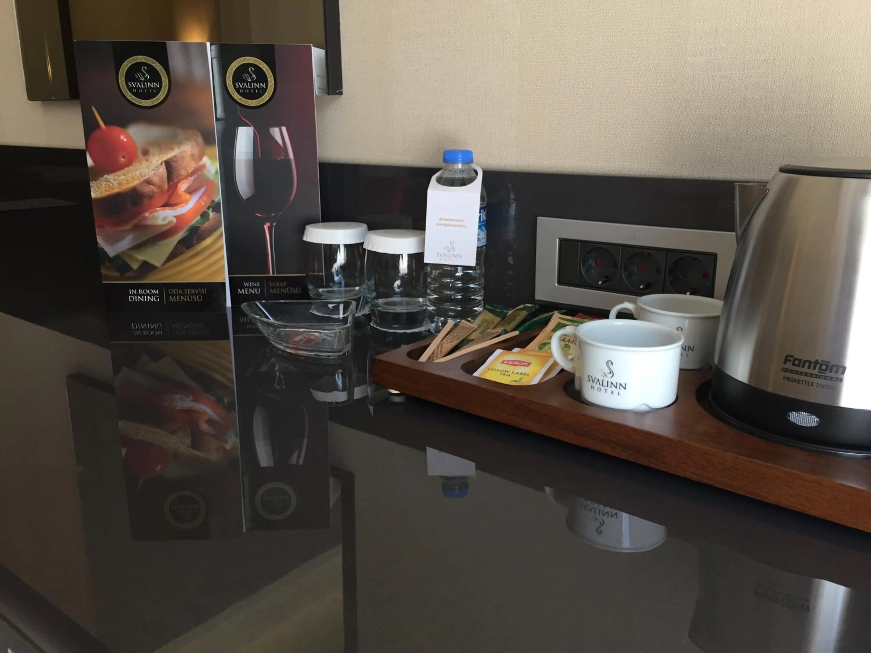 Decorative detail in Svalinn Hotel