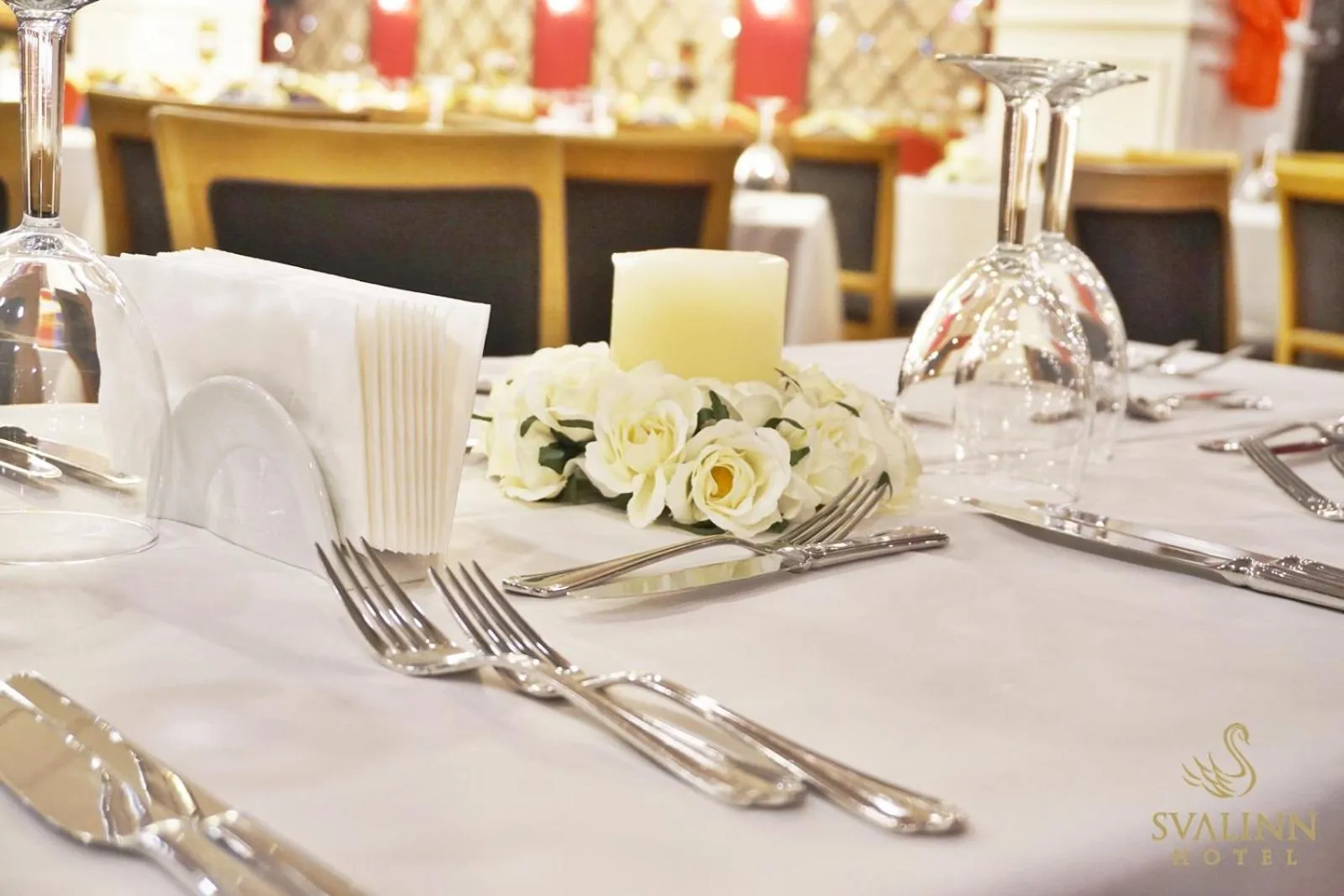 Food and drinks in Svalinn Hotel