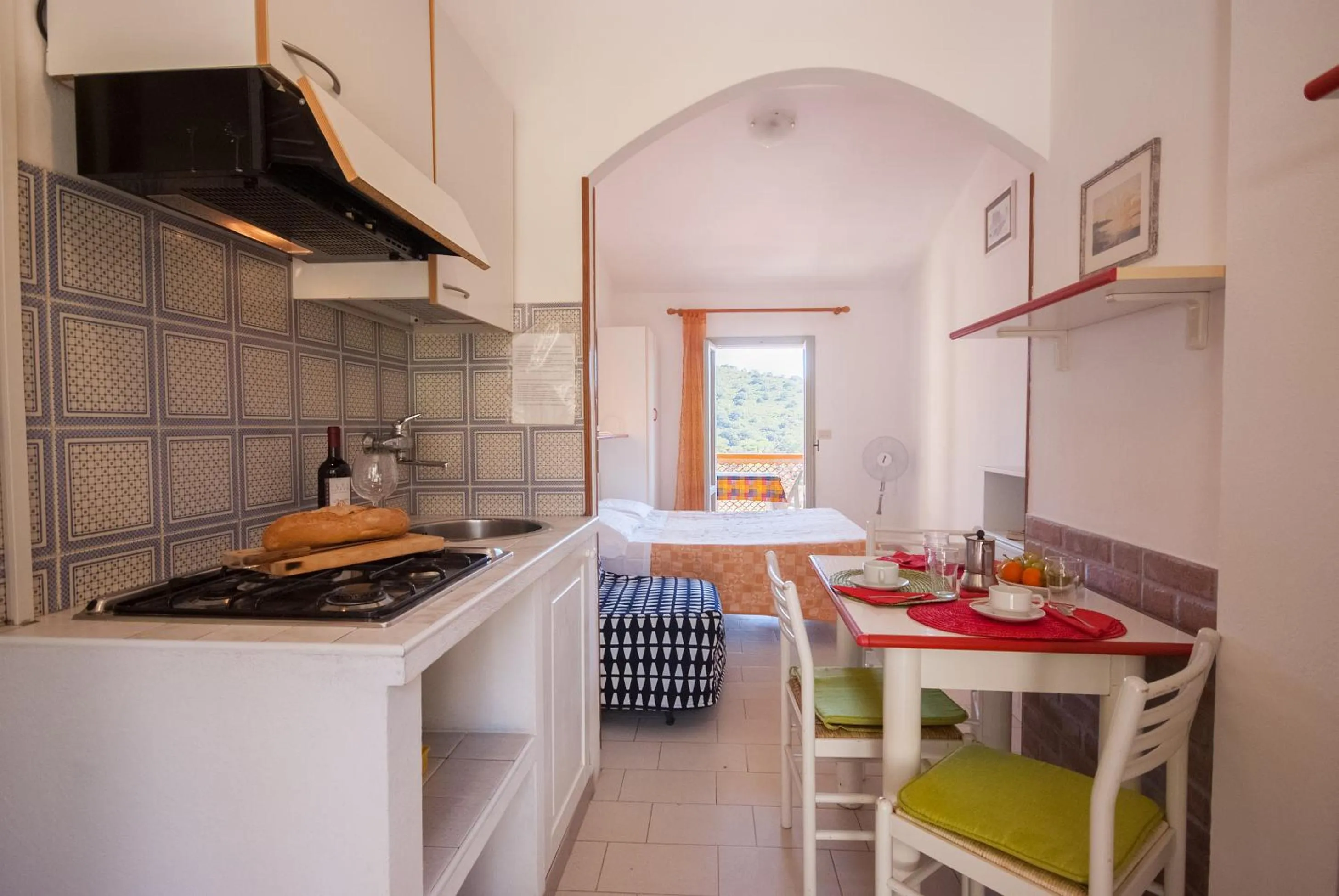 Kitchen or kitchenette in Residence La Valdana