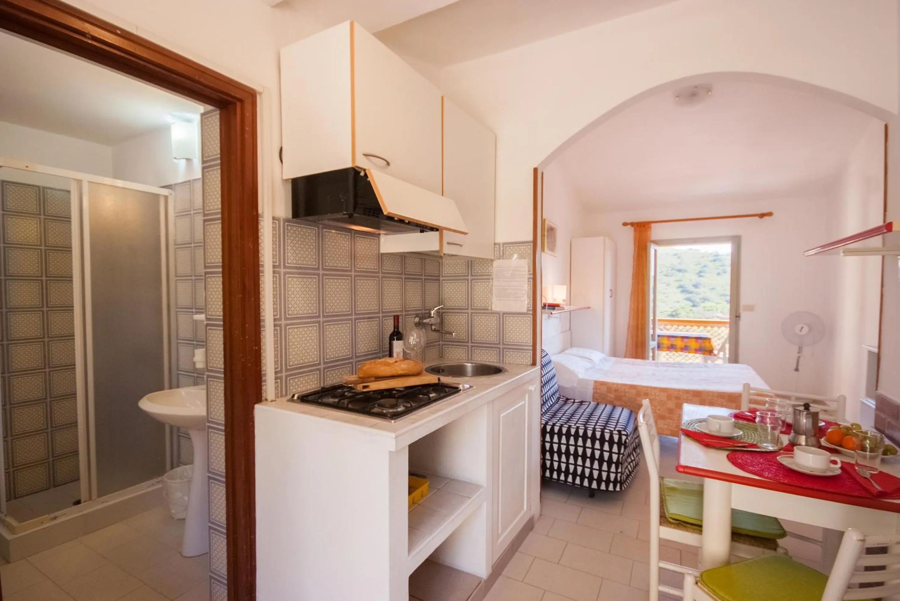 Kitchen or kitchenette in Residence La Valdana