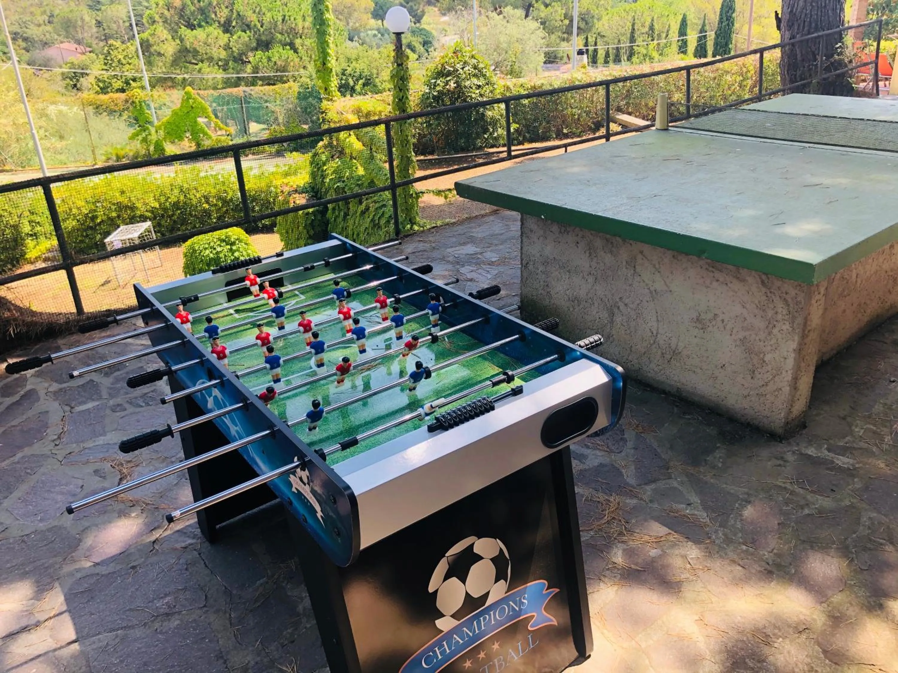 Table tennis in Residence La Valdana
