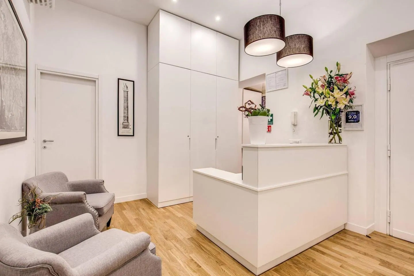 Lobby or reception in Orange Suites