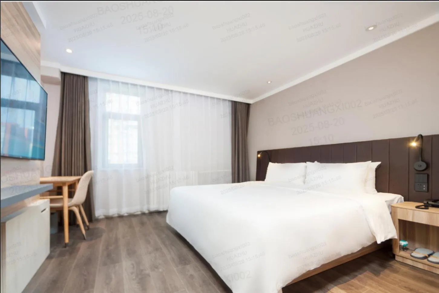 Bed in Hanting Hotel Beijing South Railway Station Yangqiao