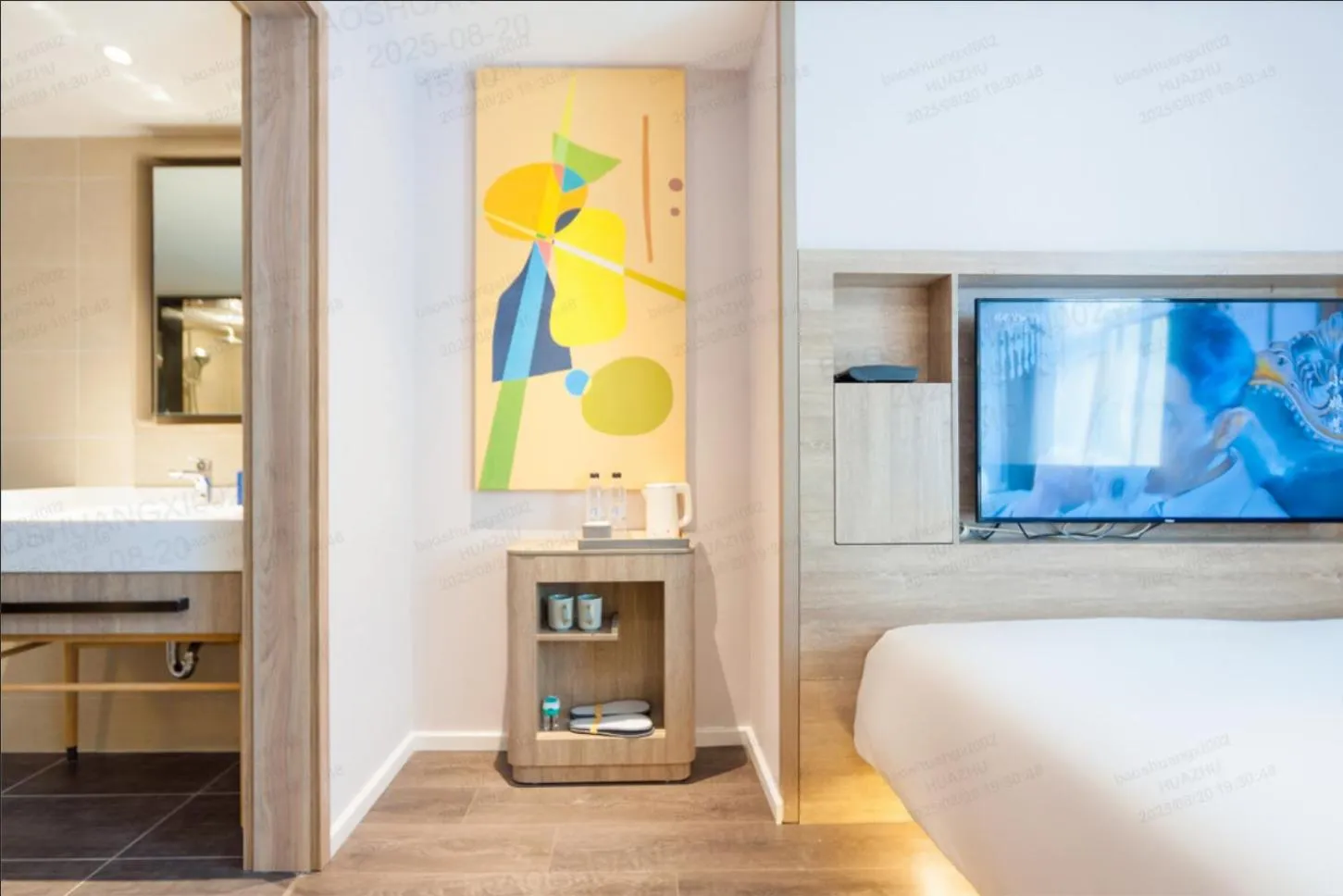 Bedroom, Bed in Hanting Hotel Beijing South Railway Station Yangqiao