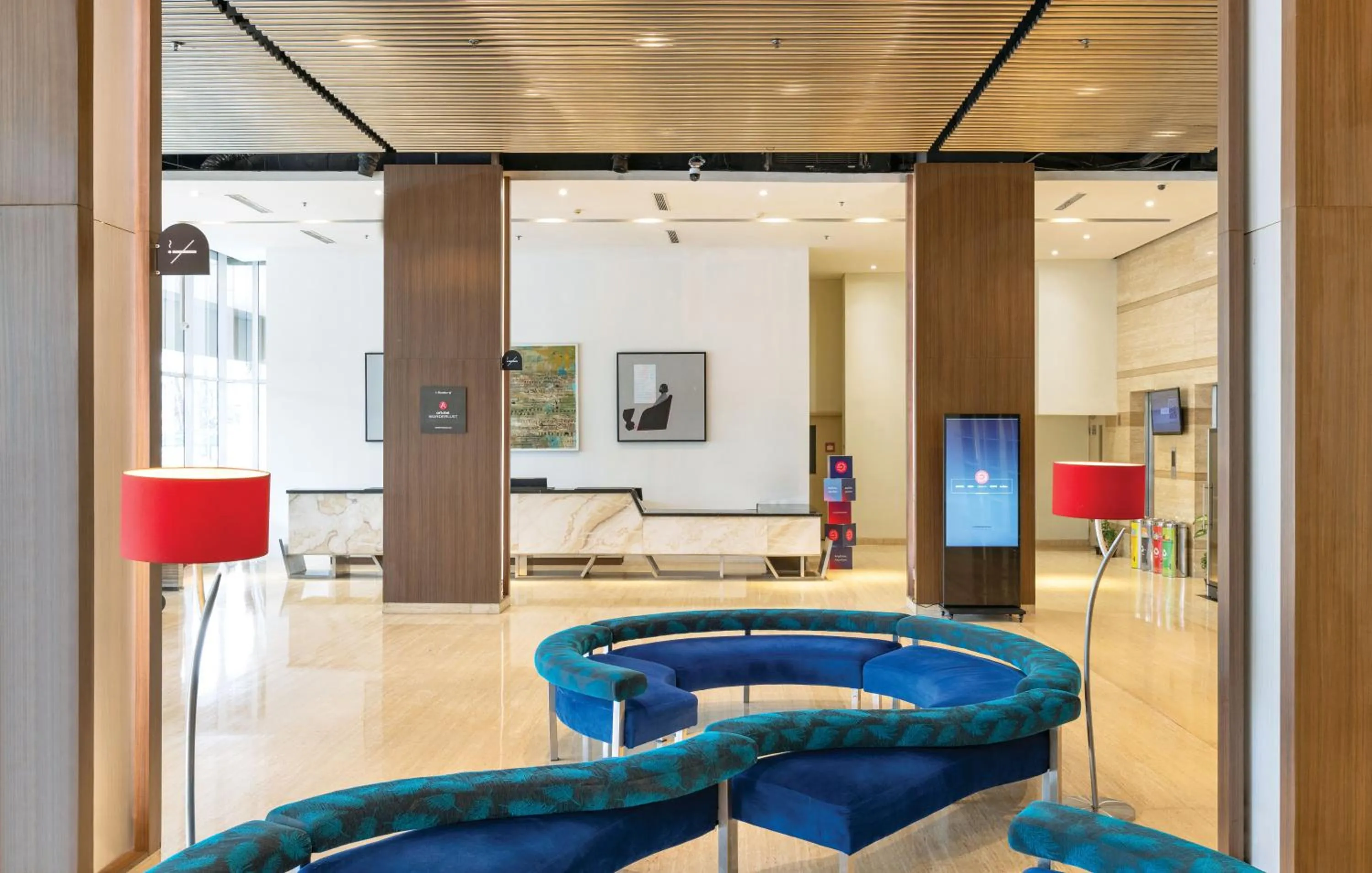 Lobby or reception in Artotel Harmoni Jakarta