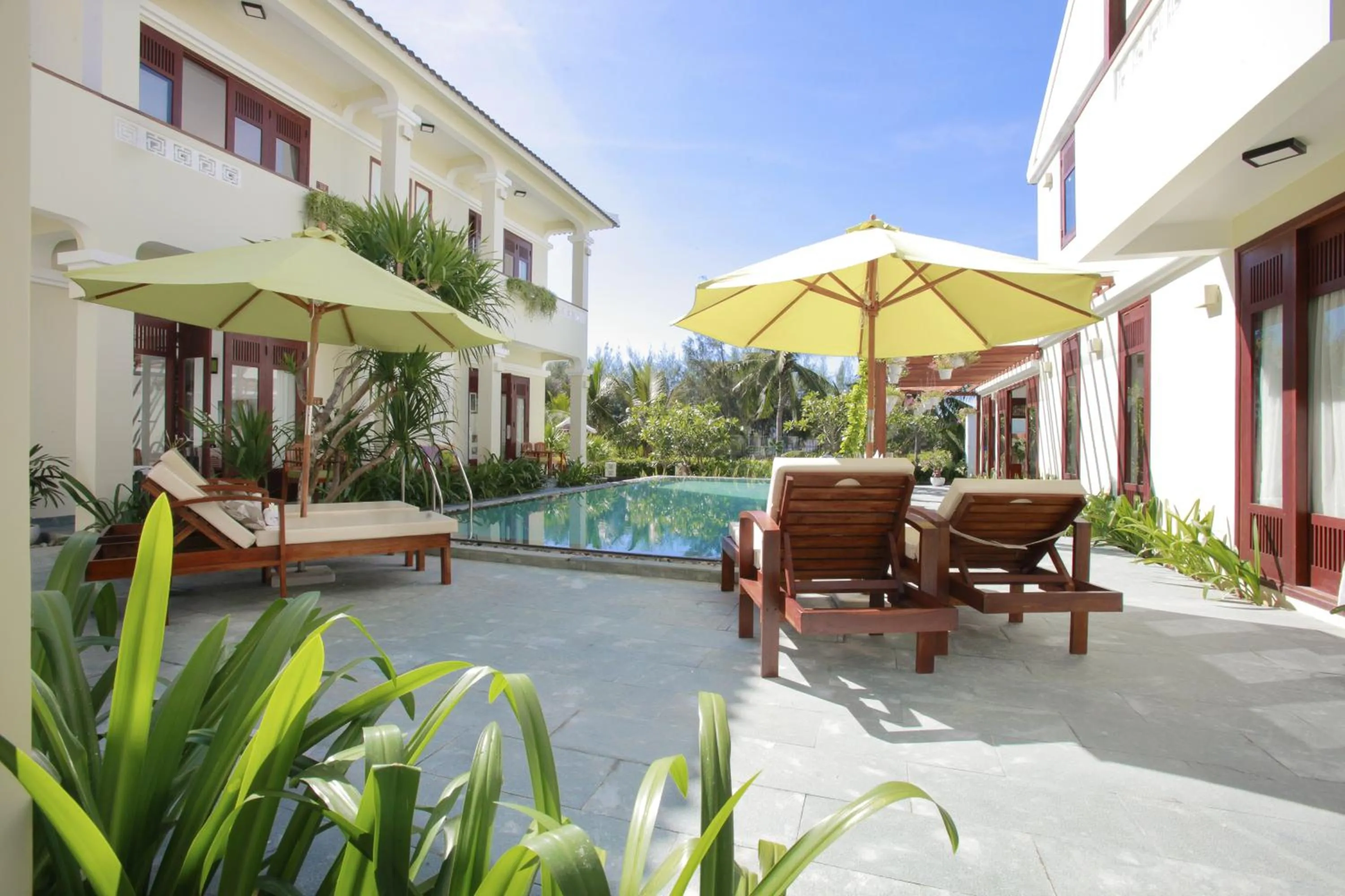 Pool view in Green Boutique Villa