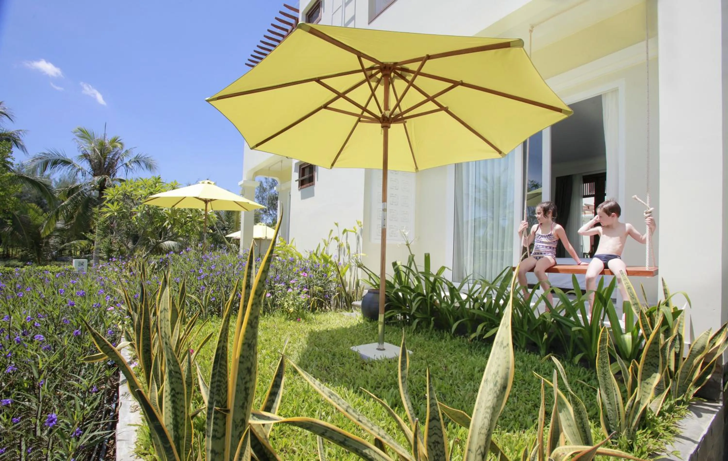 Balcony/Terrace in Green Boutique Villa