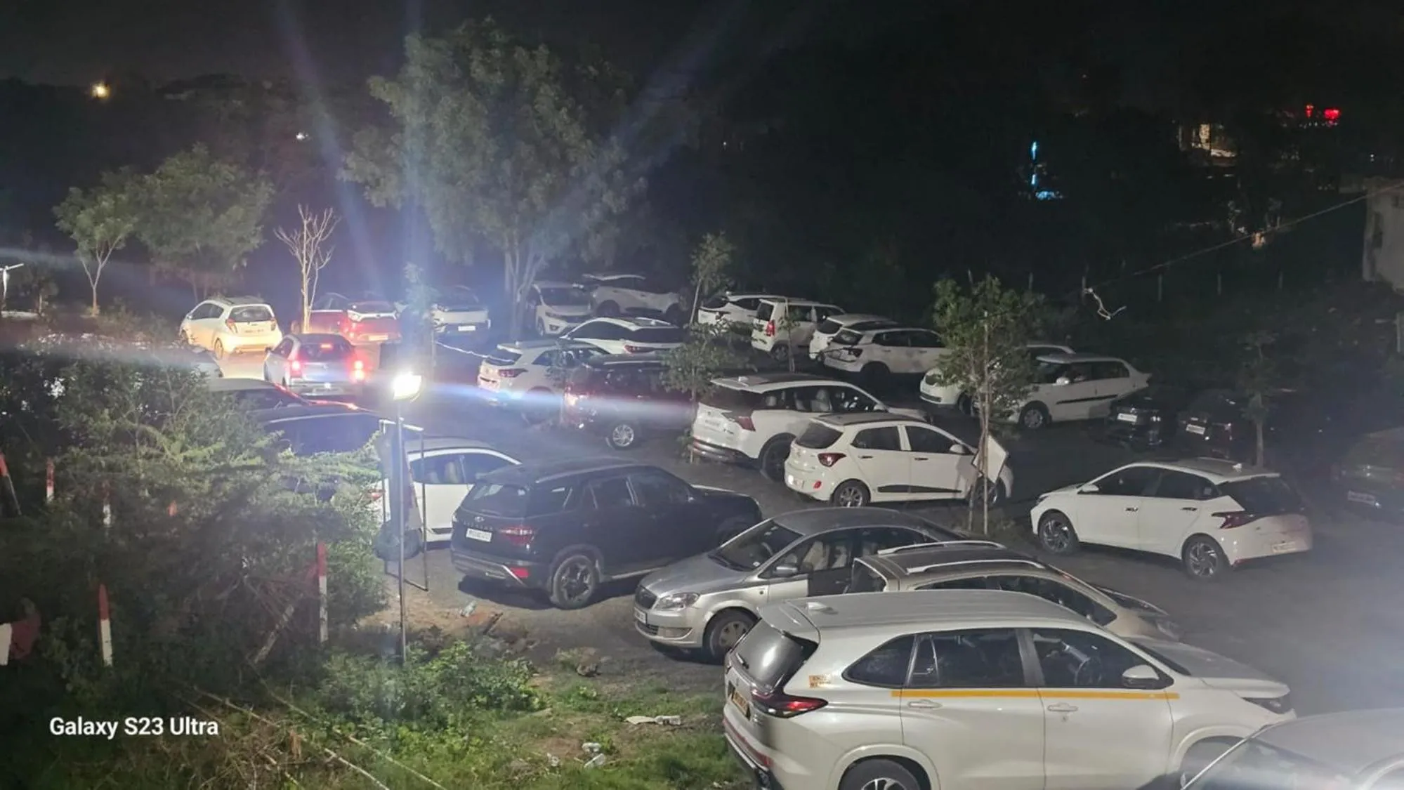 Parking in Hotel Pooja Garden, Nanded