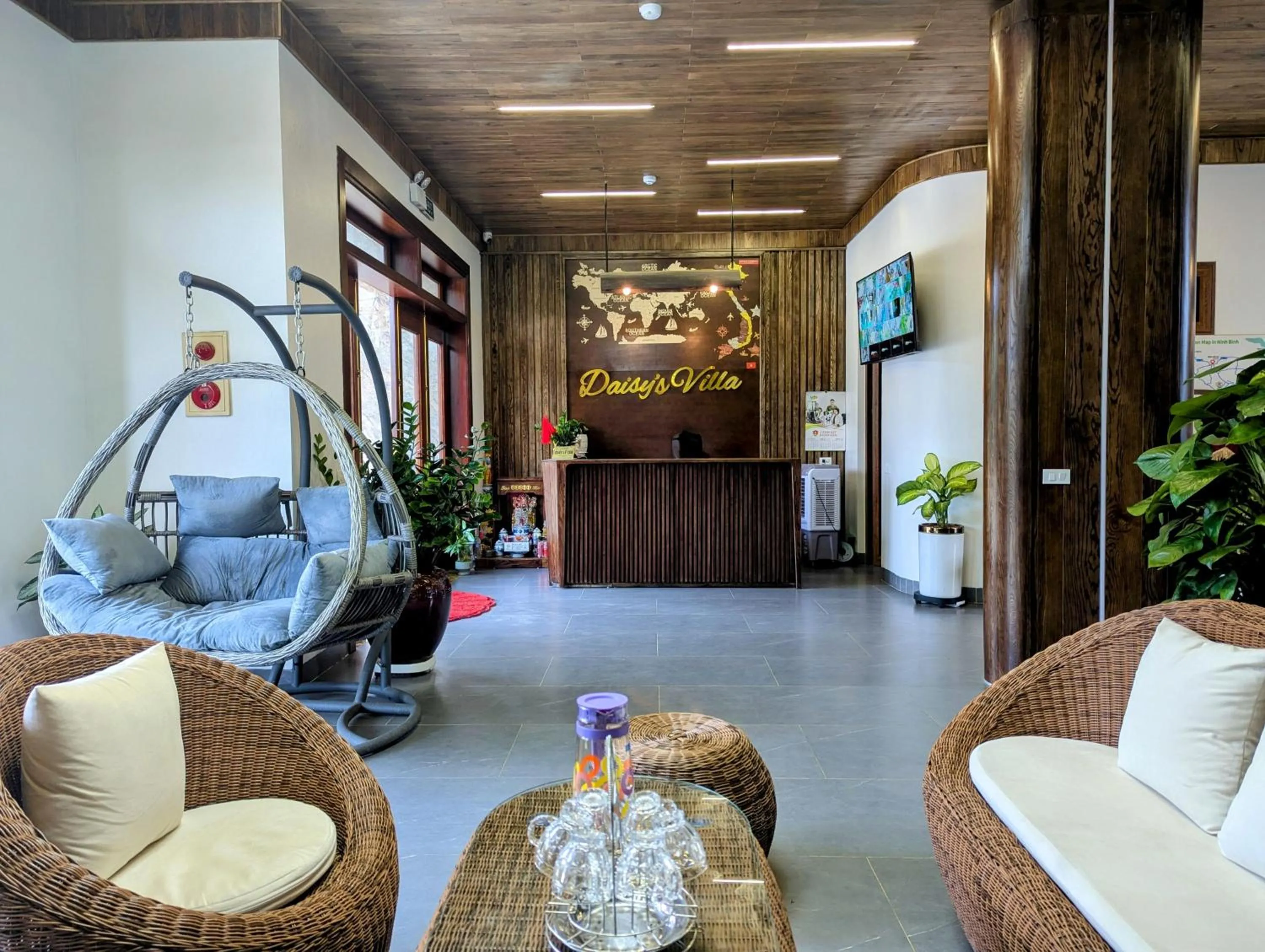 Lobby or reception in Daisy's Villa TamCoc