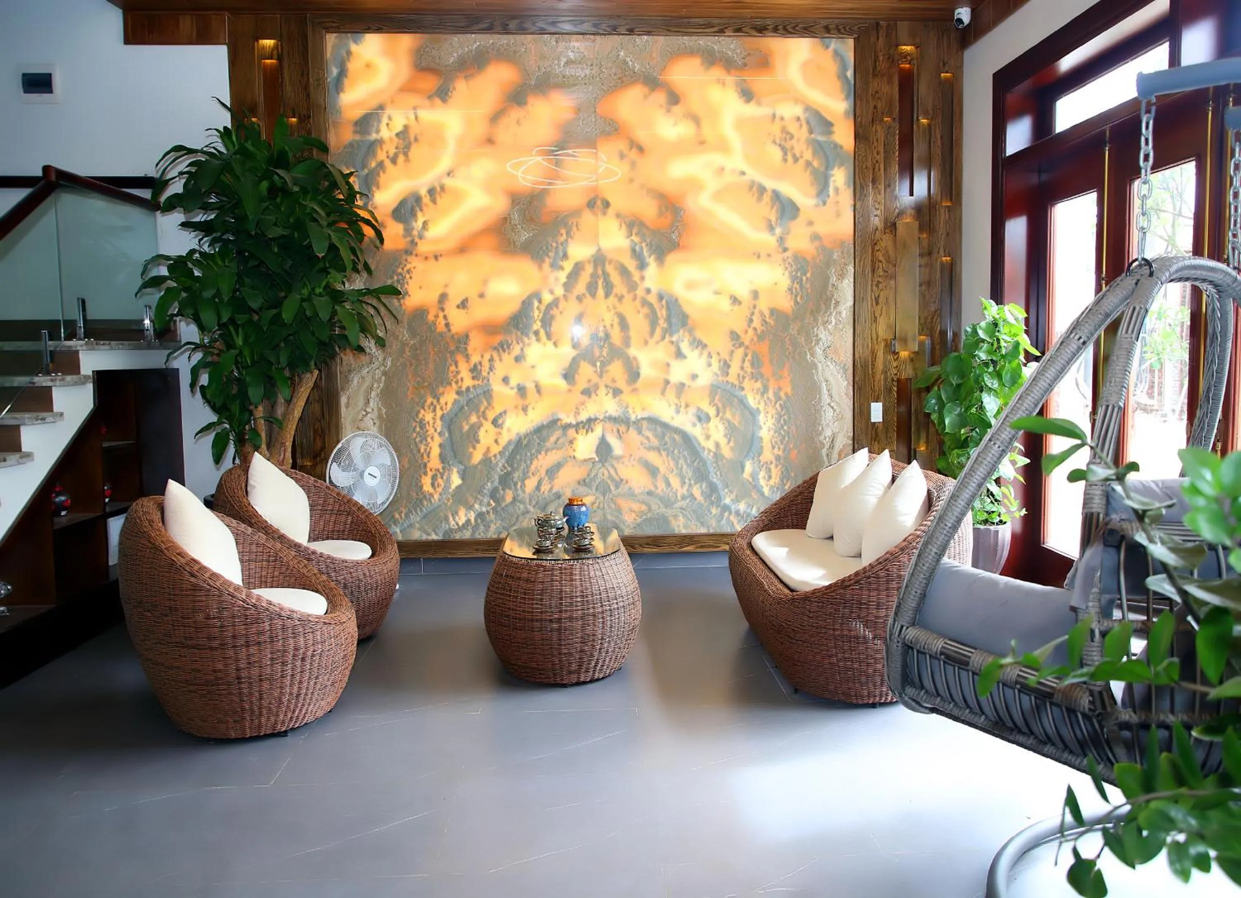 Lobby or reception in Daisy's Villa TamCoc