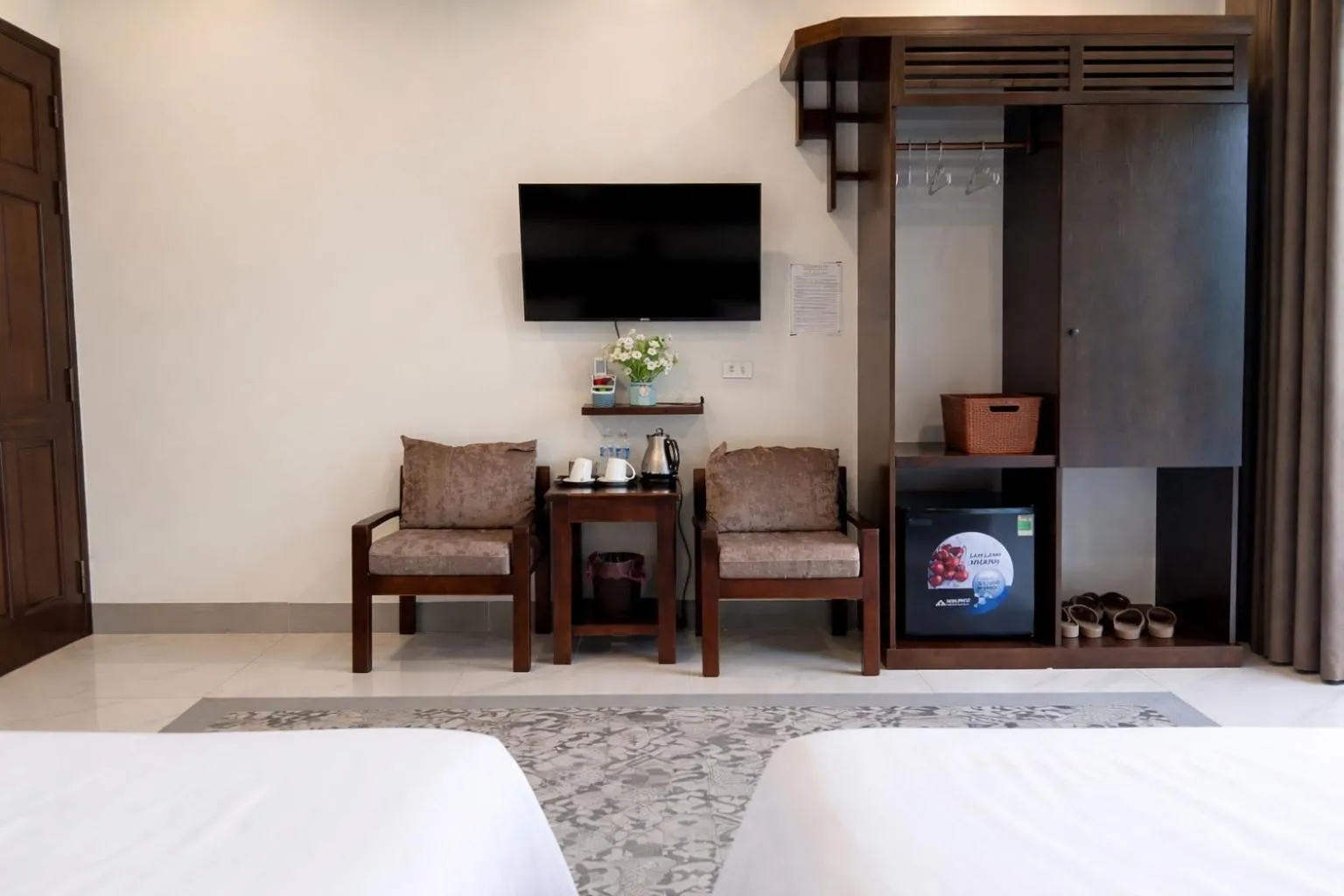 Bed in Daisy's Villa TamCoc