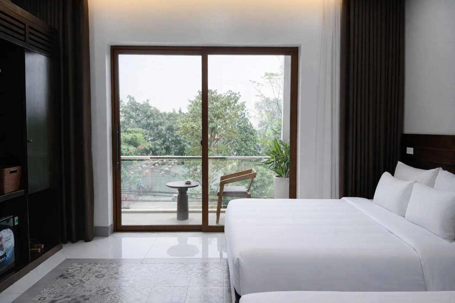 Bed in Daisy's Villa TamCoc
