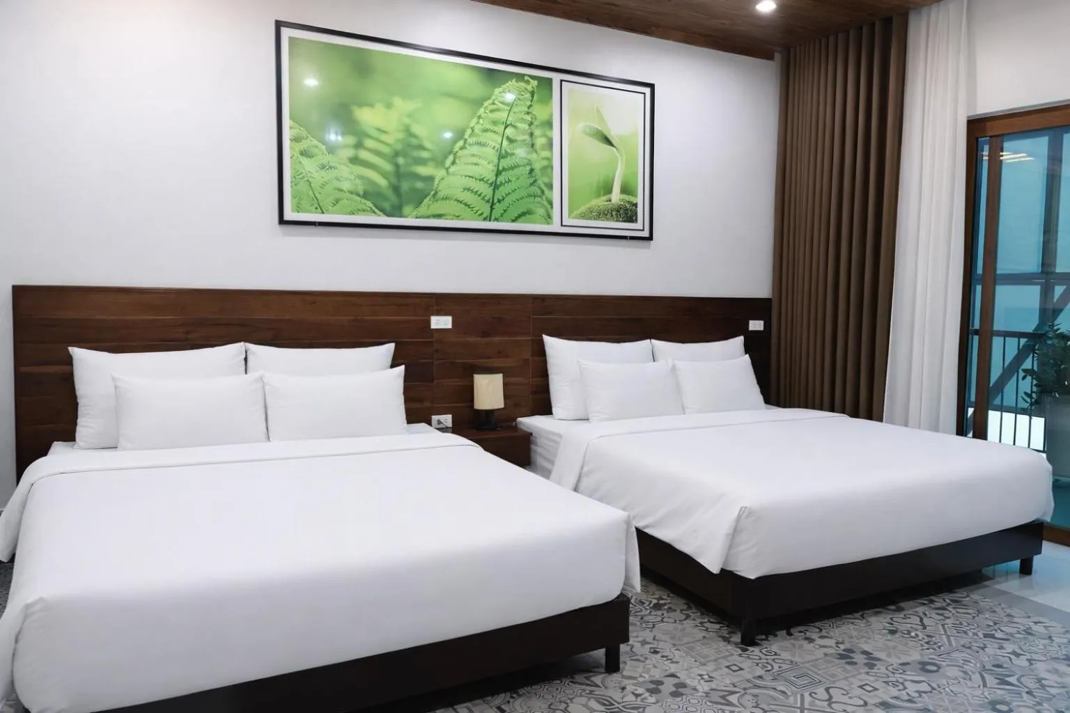 Bed in Daisy's Villa TamCoc